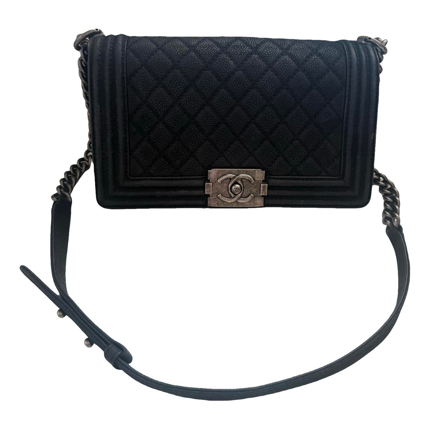 Boy leather crossbody bag