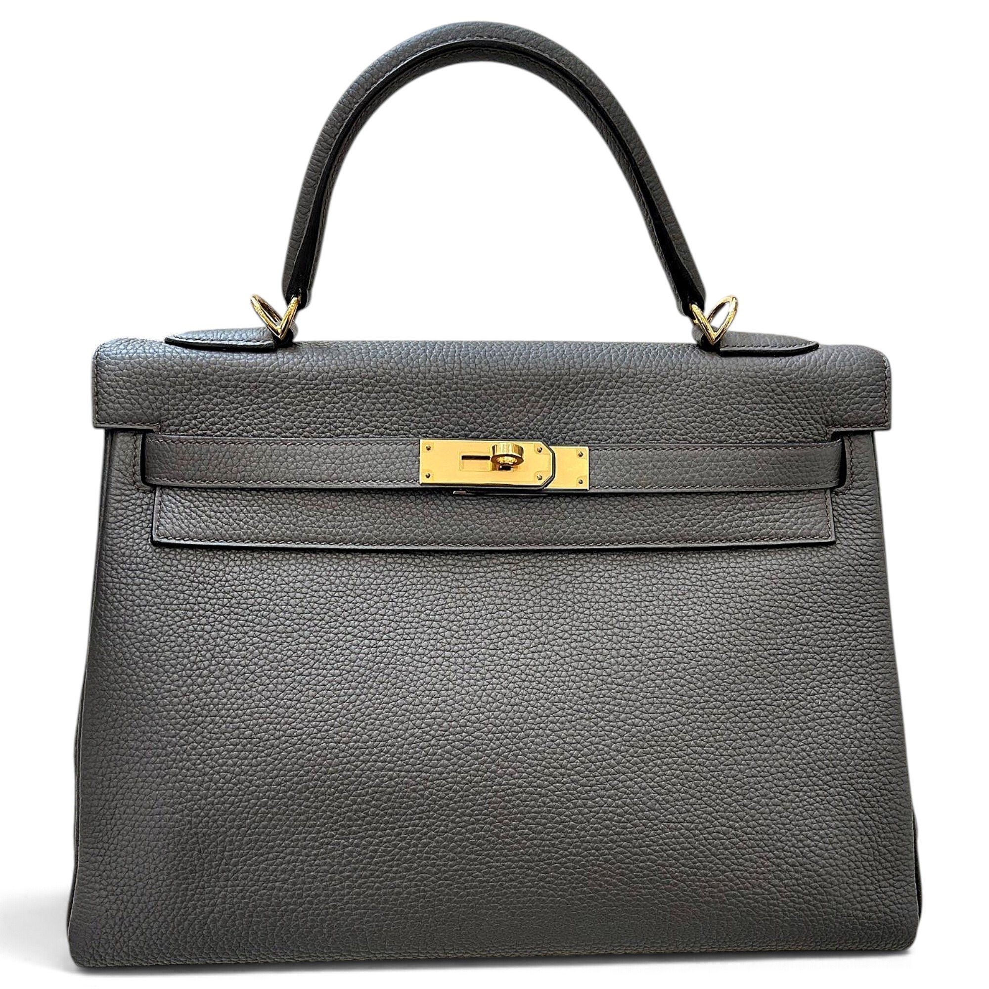 Kelly 32 leather handbag