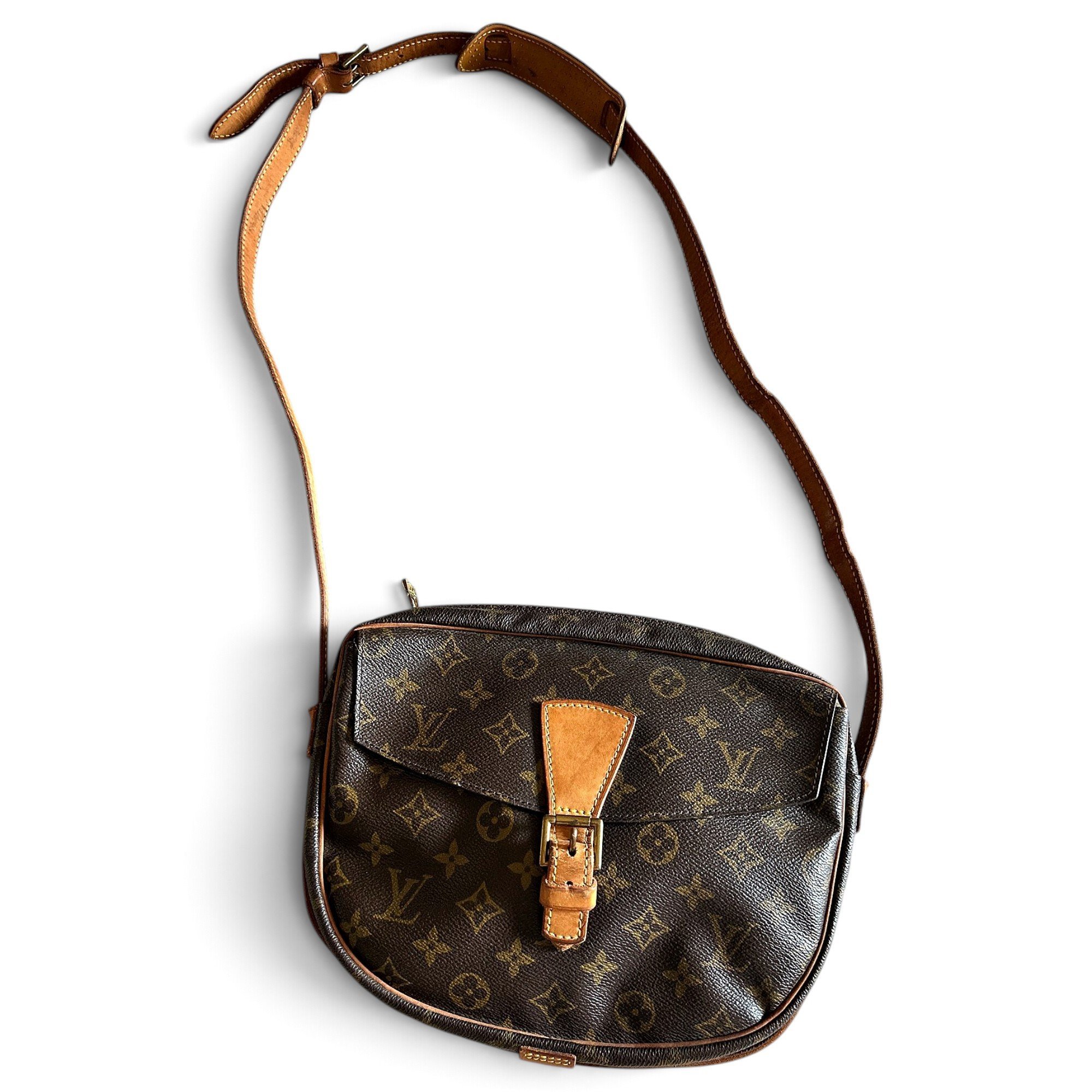 Leather crossbody bag