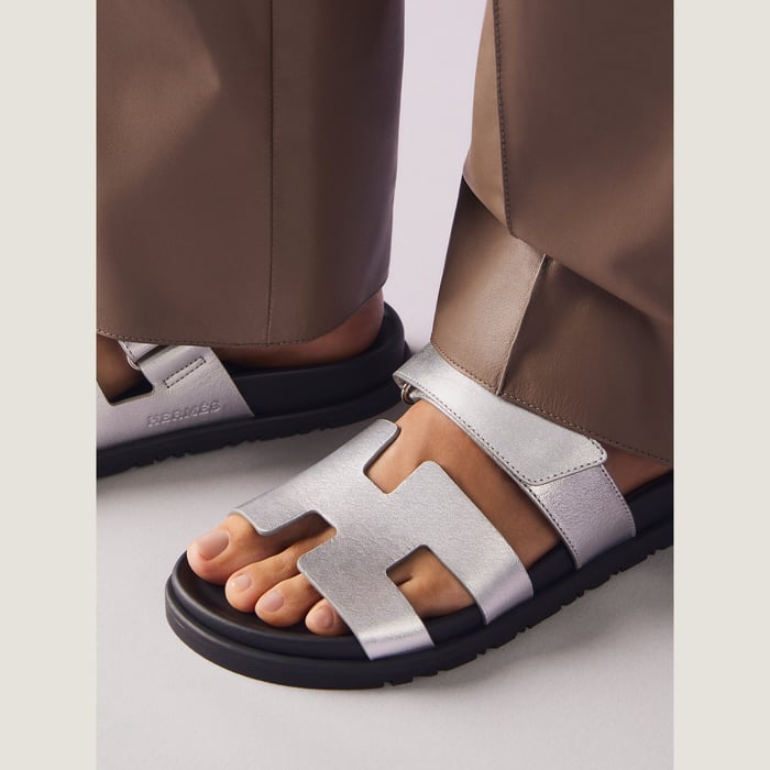 Gris Argenté Chypre Sandal