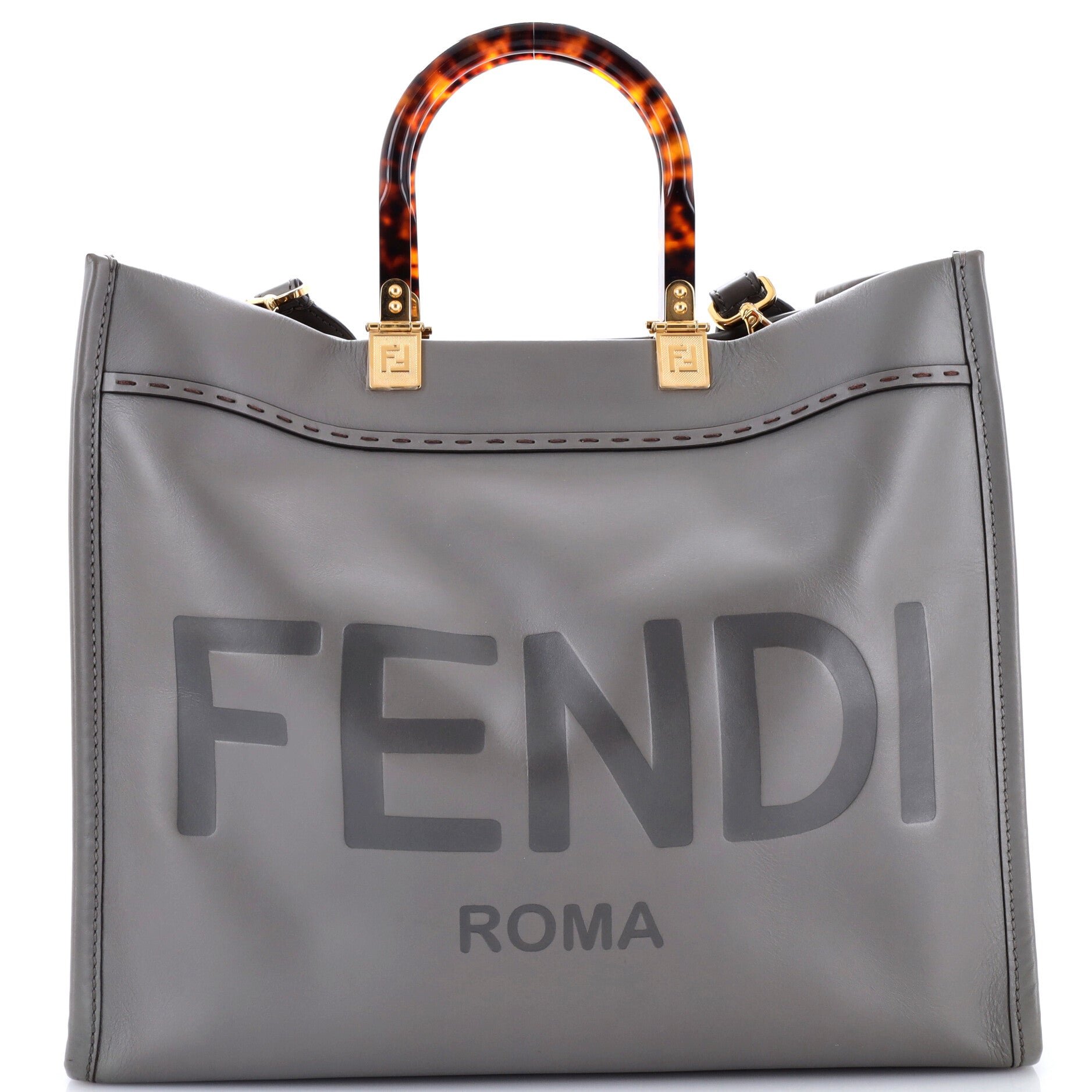 Sunshine Shopper Tote Leather Medium