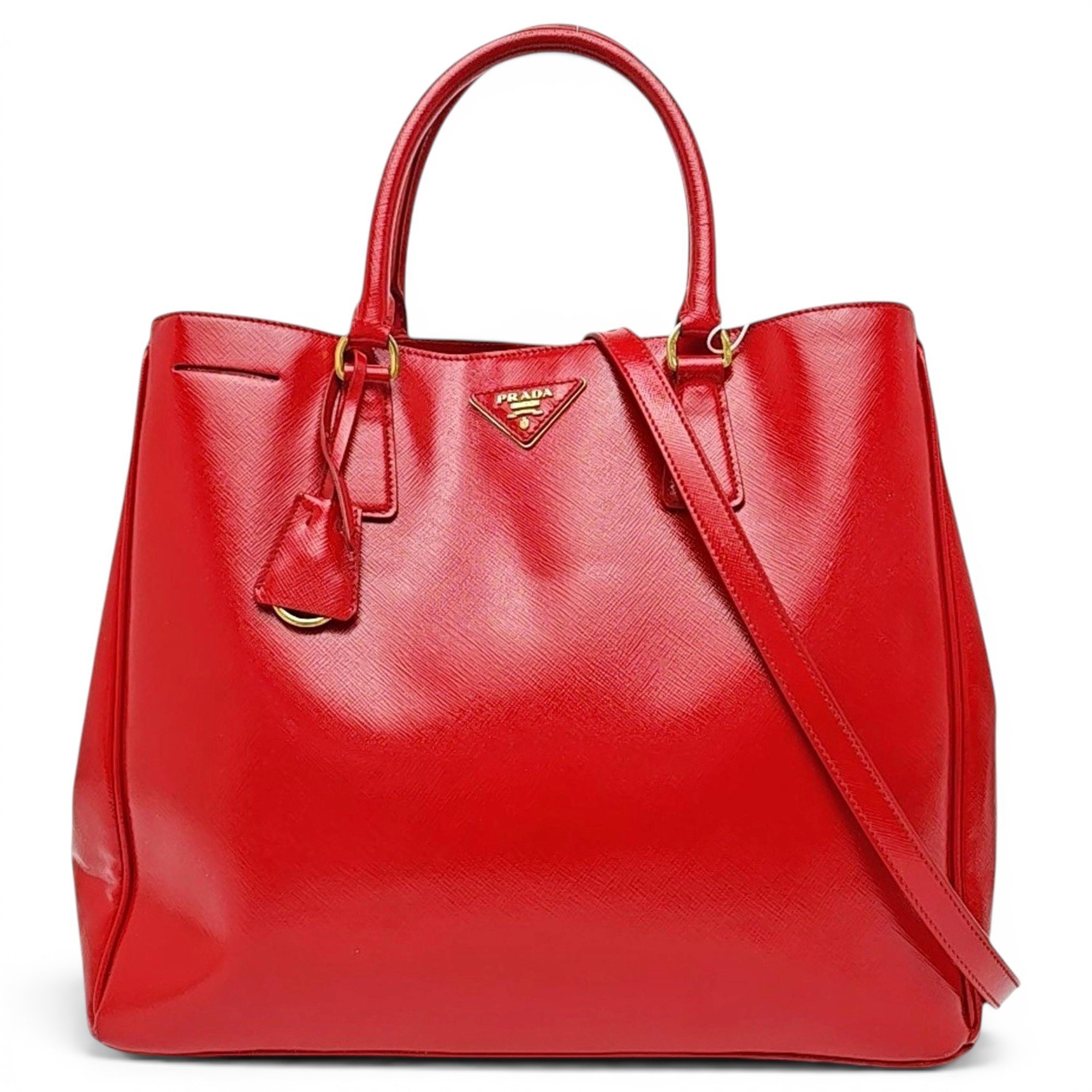 Galleria leather handbag