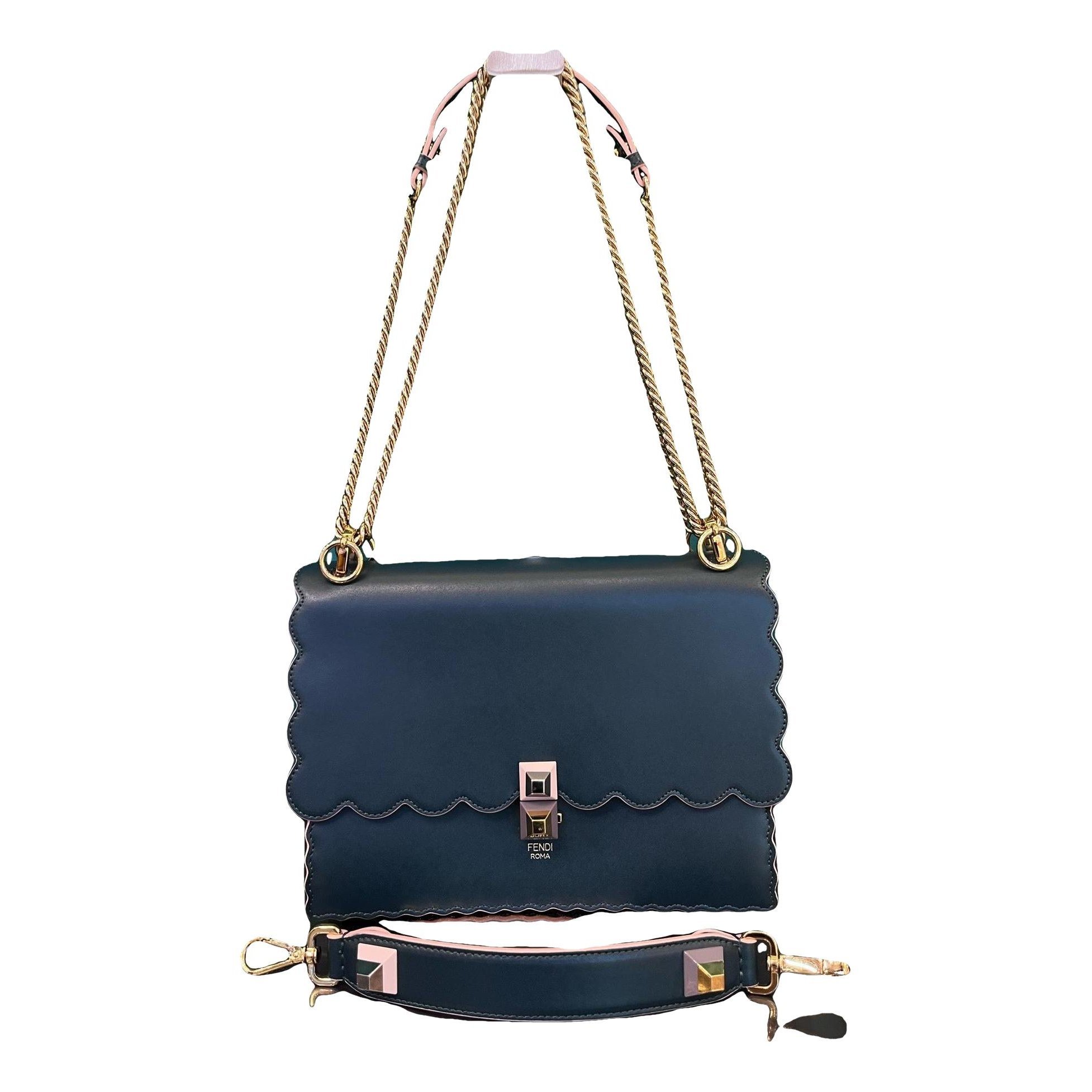 Kan I leather handbag