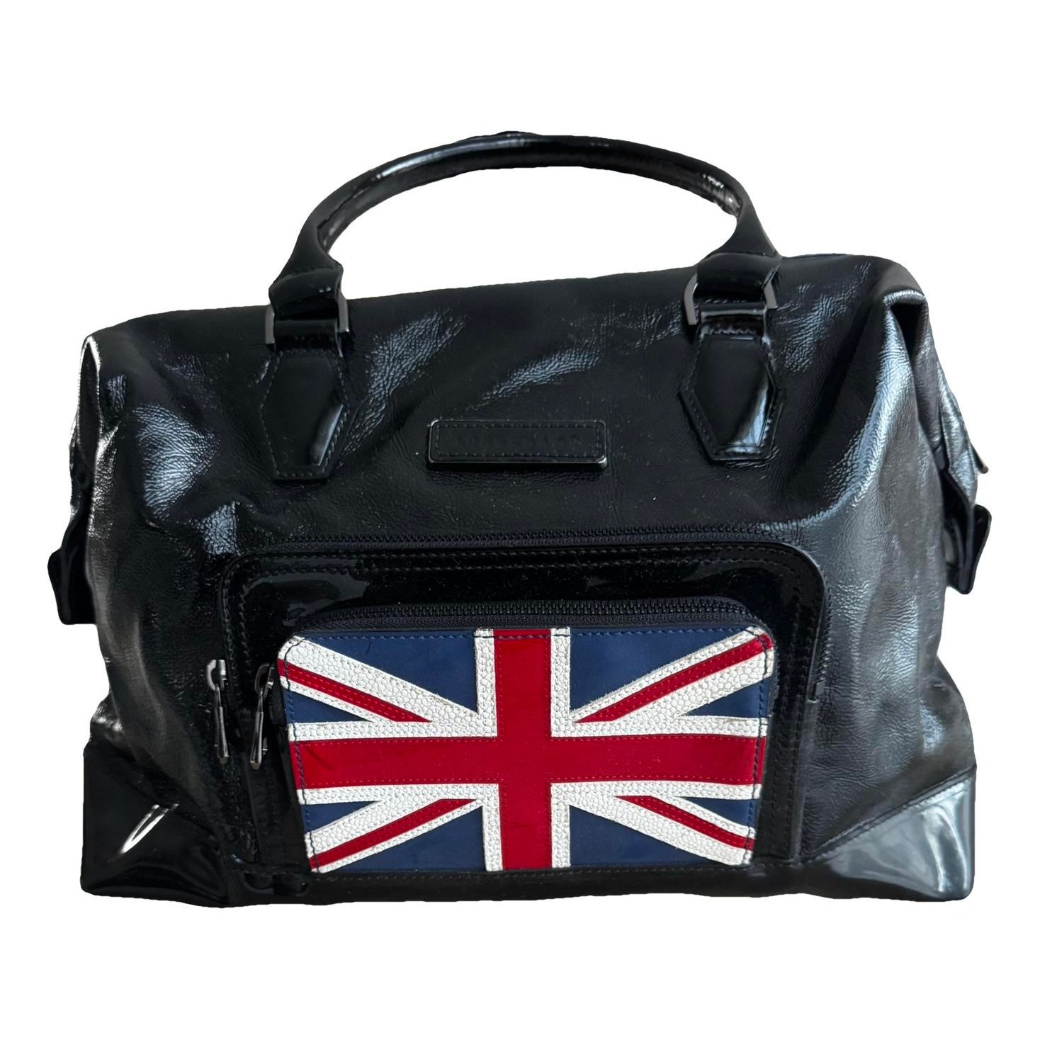 Légende patent leather handbag
