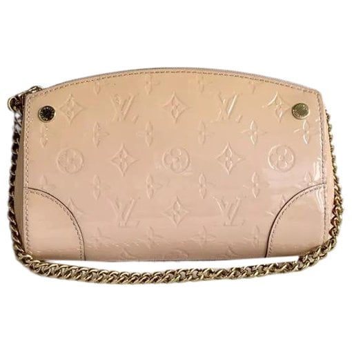 Patent leather handbag