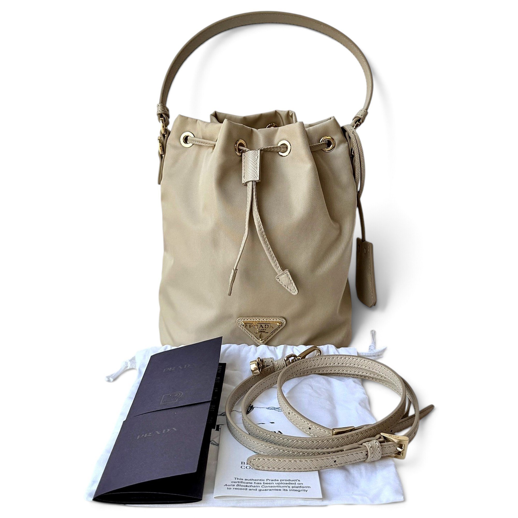 Re-Edition 1978 Bucket cloth handbag