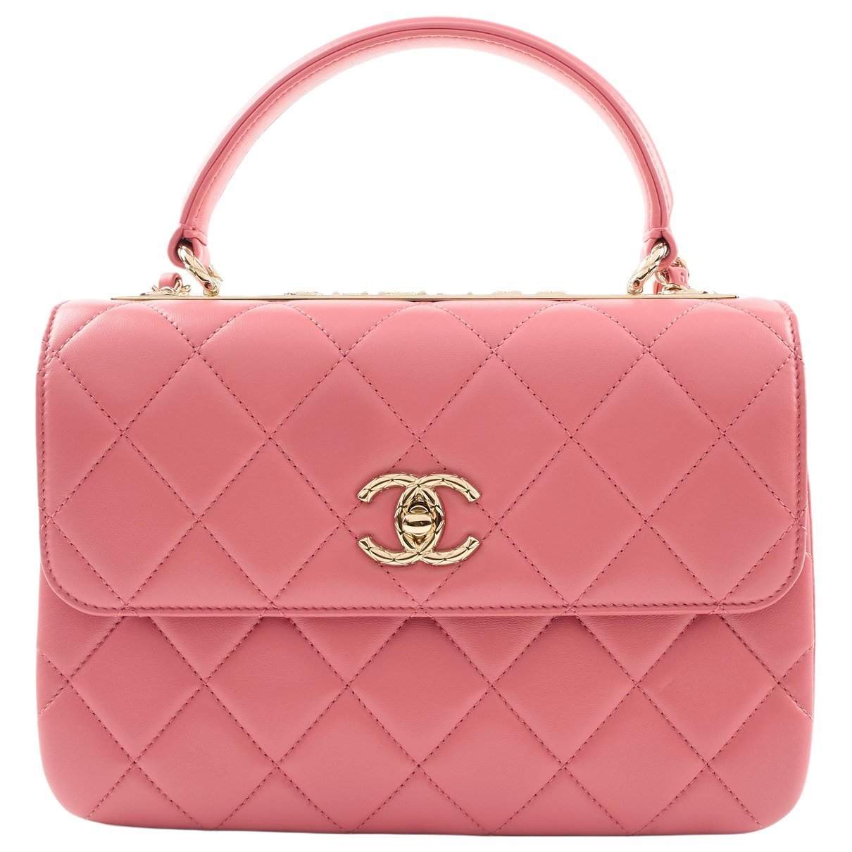 Coco Handle leather handbag