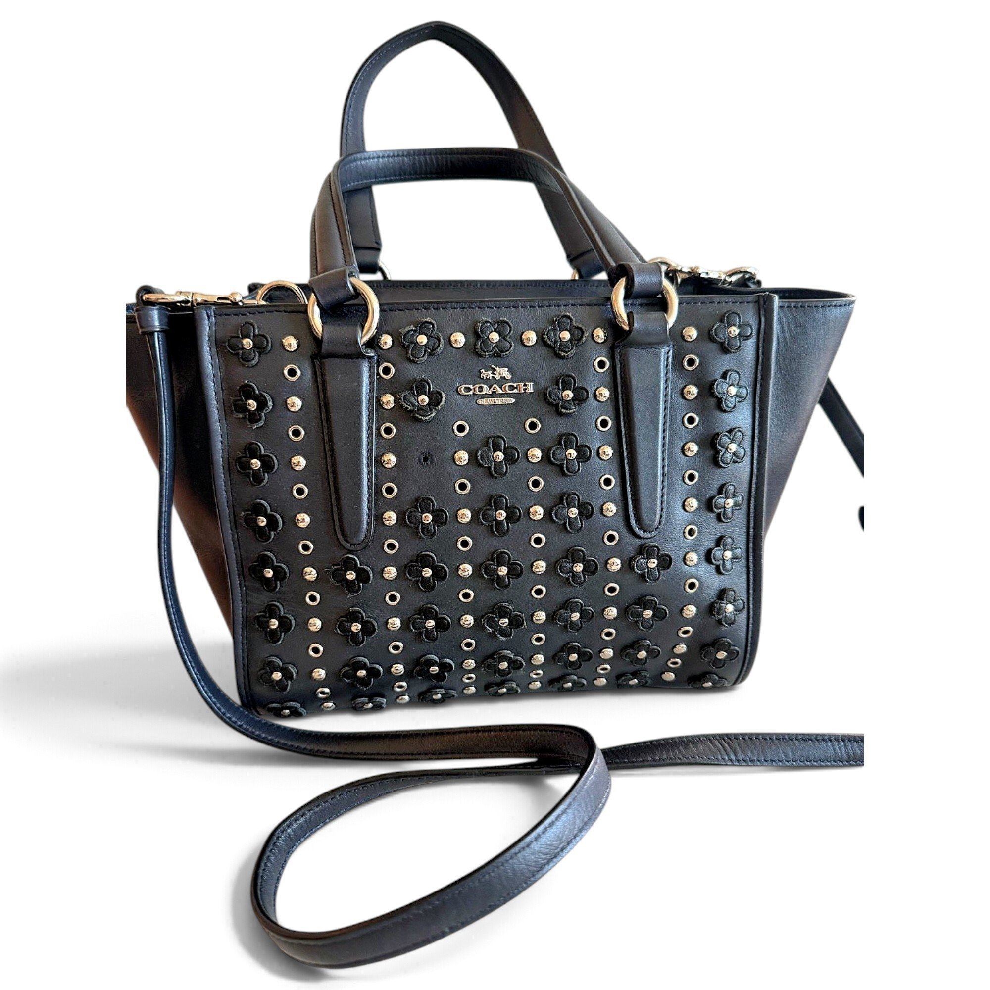 Leather satchel