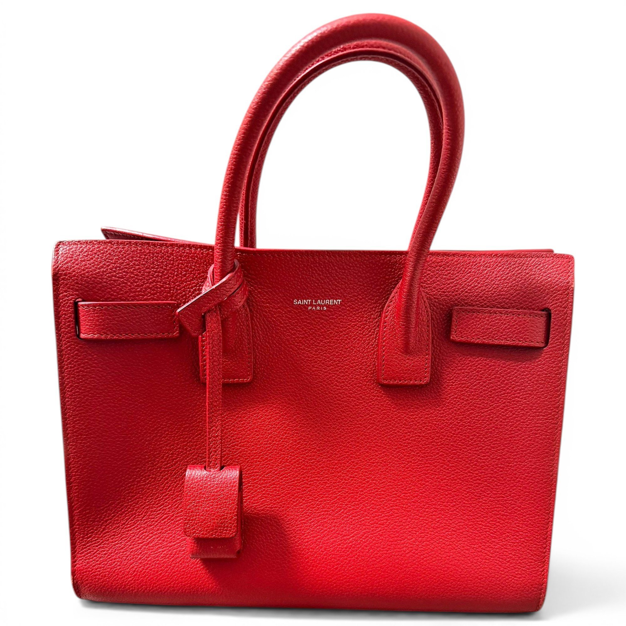 Leather tote