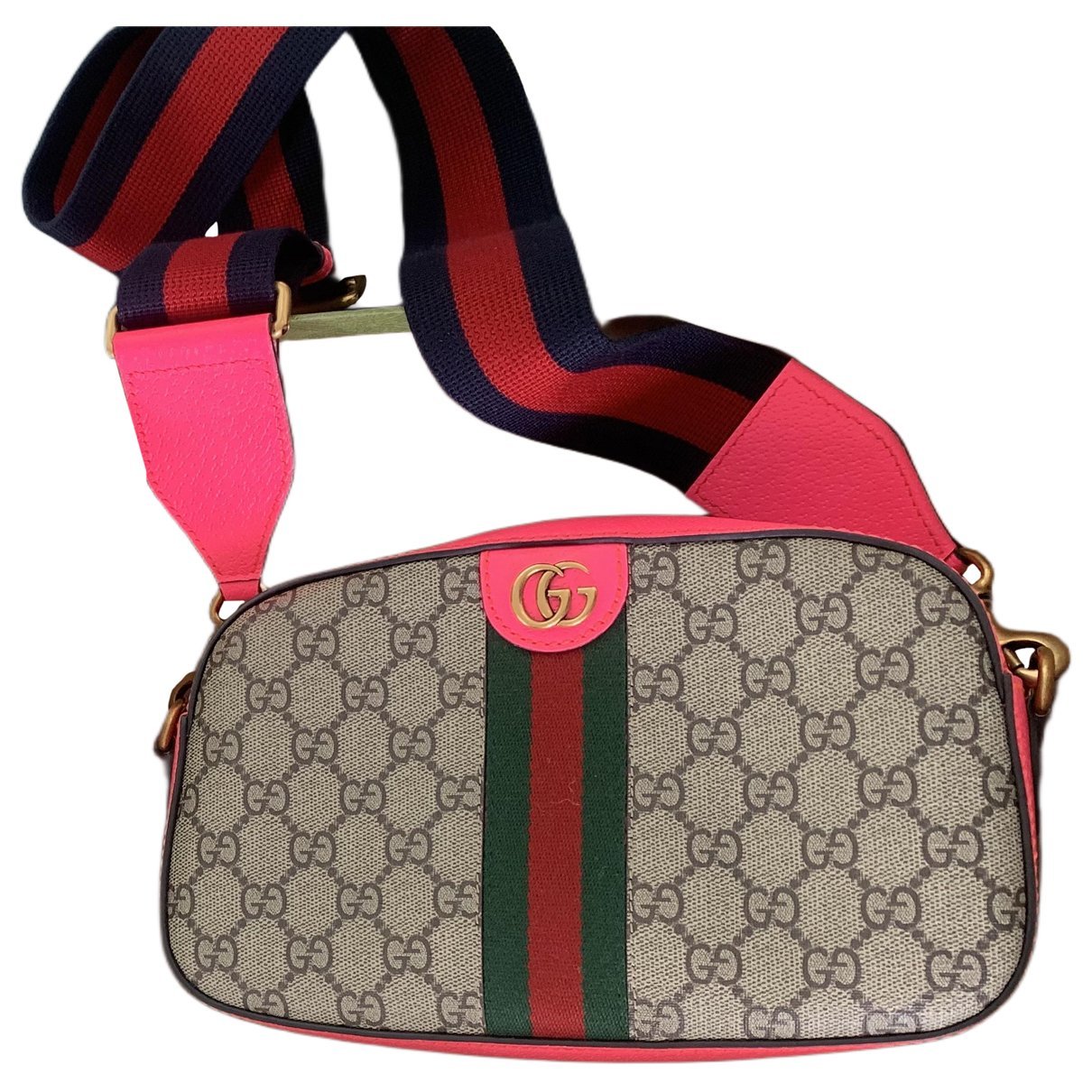 Ophidia leather handbag