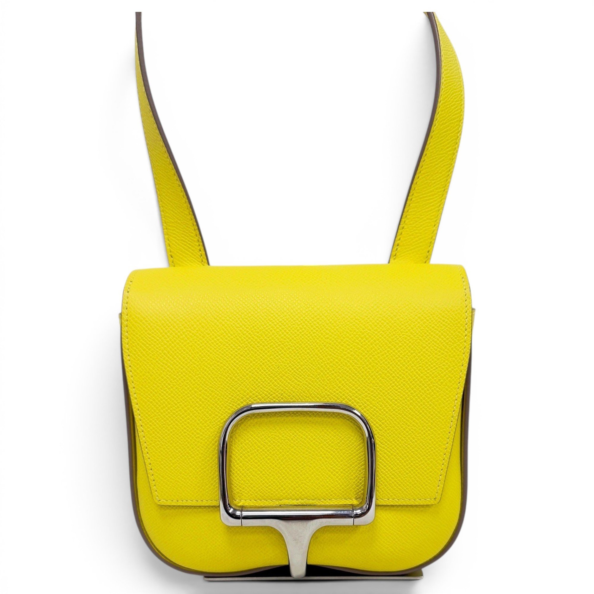 Della leather handbag