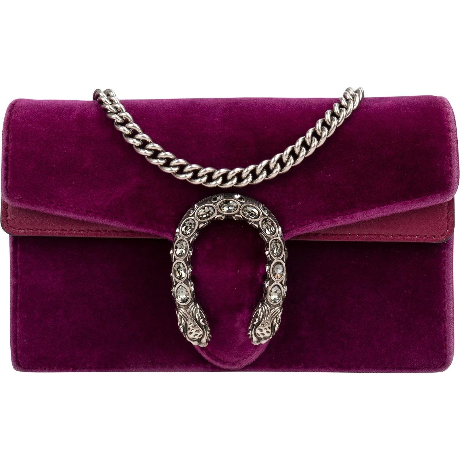 Dionysus velvet crossbody bag