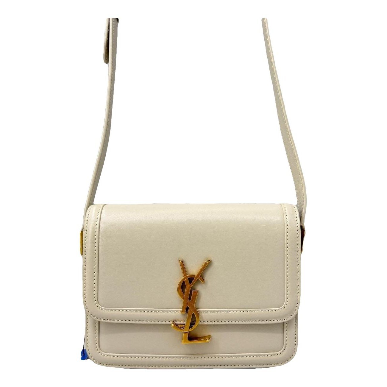 Solférino leather handbag
