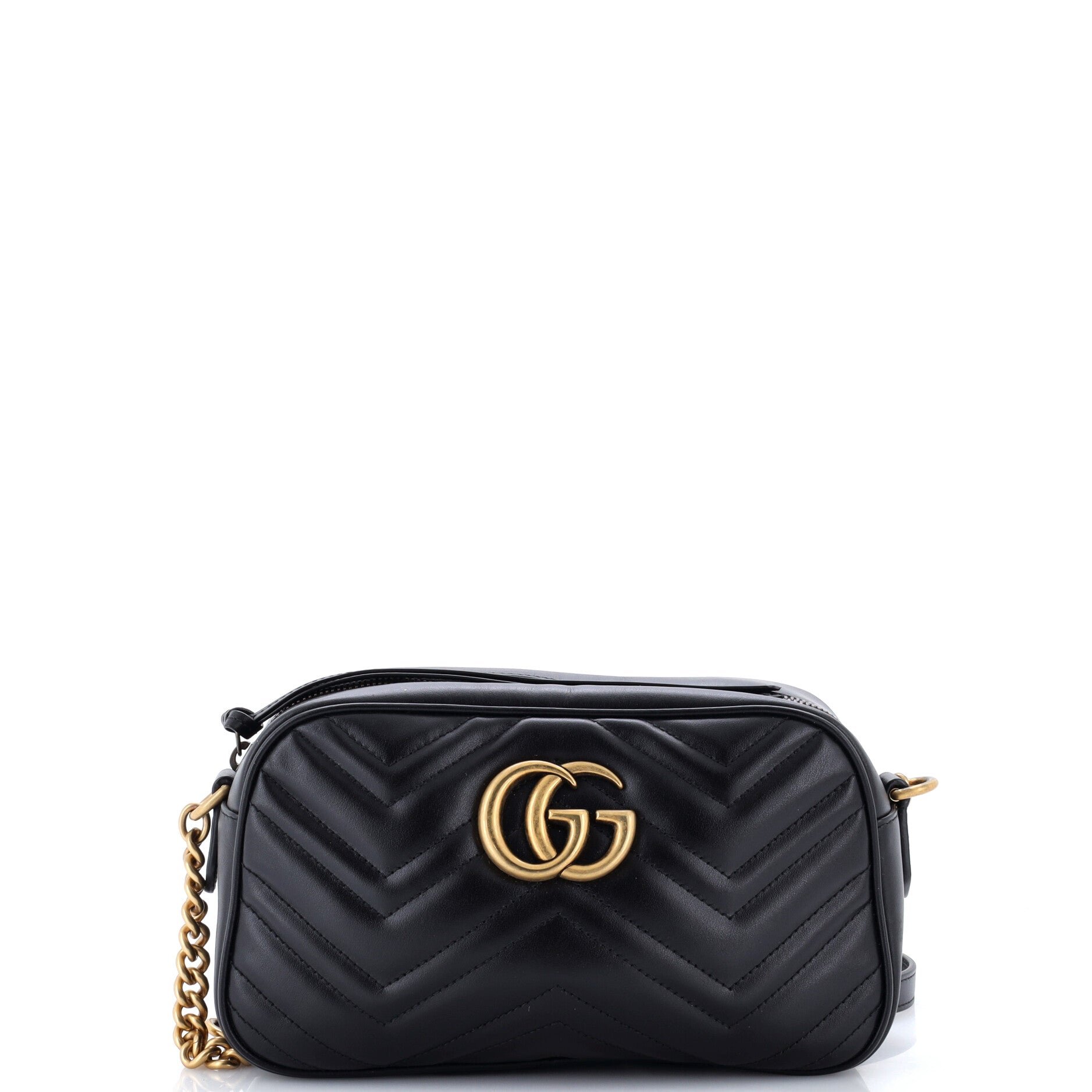 GG Marmont Shoulder Bag Matelasse Leather Small