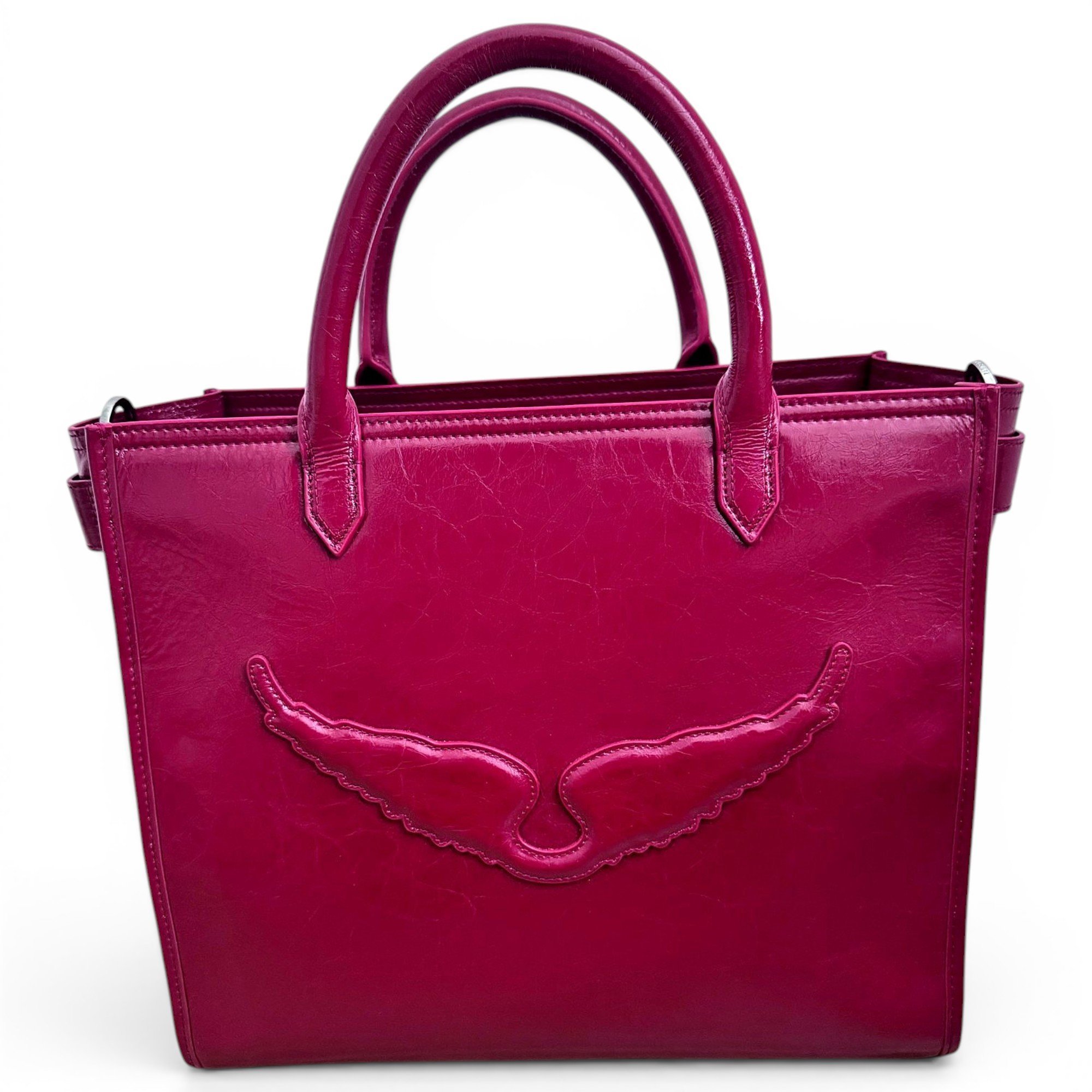 Leather tote