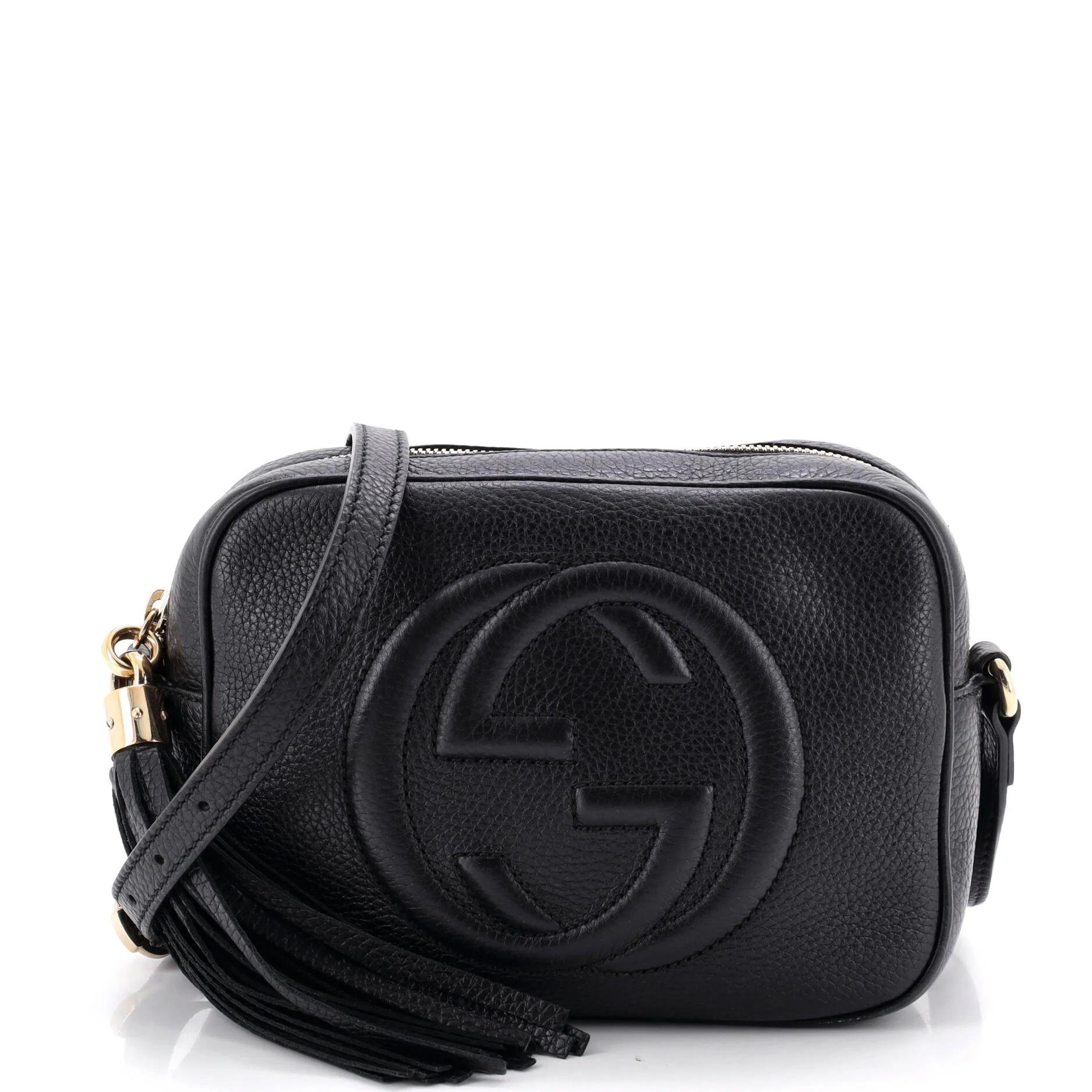 Leather crossbody bag