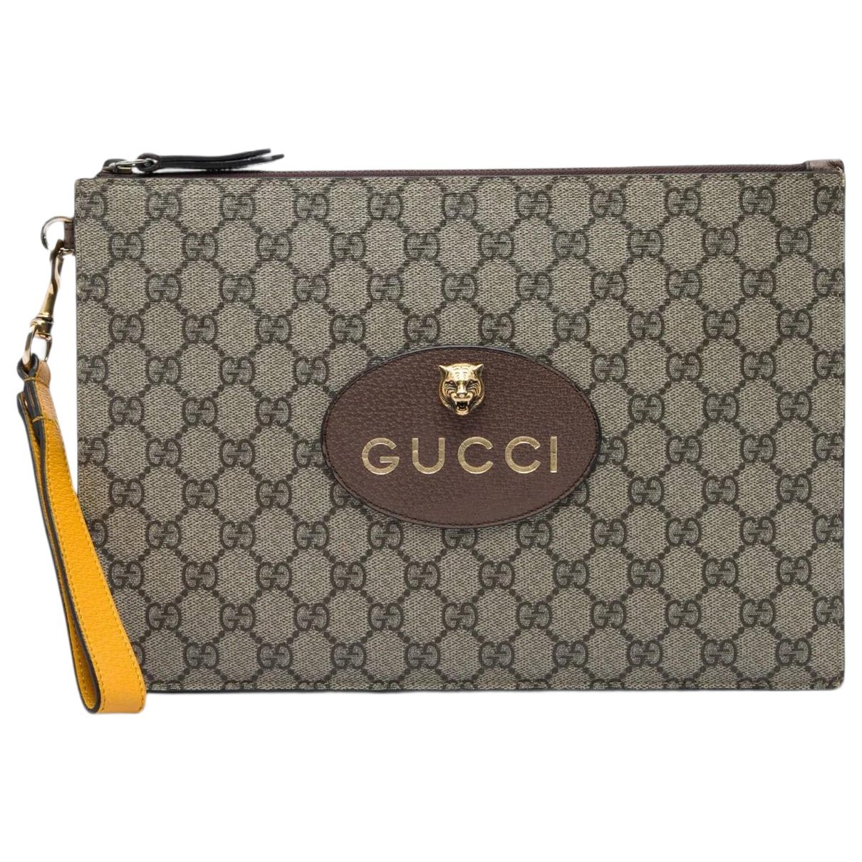 Neo Vintage cloth clutch bag