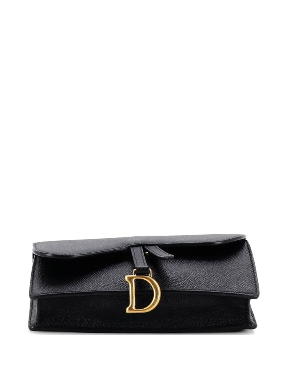 Saddle Rectangular Leather belt bag