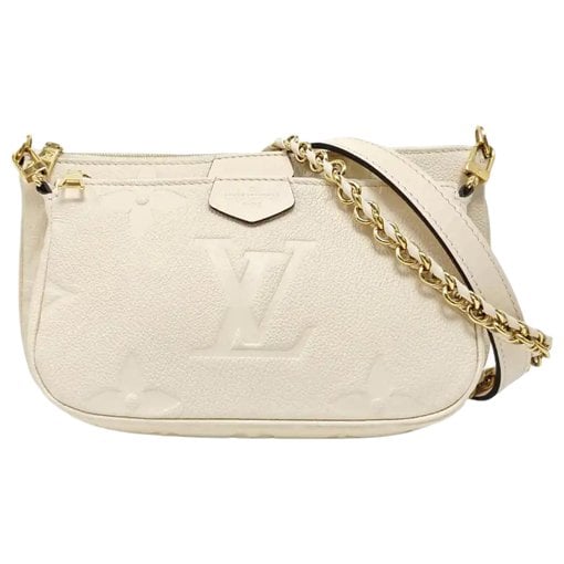 Maxi Multi Pochette Accessoires leather handbag