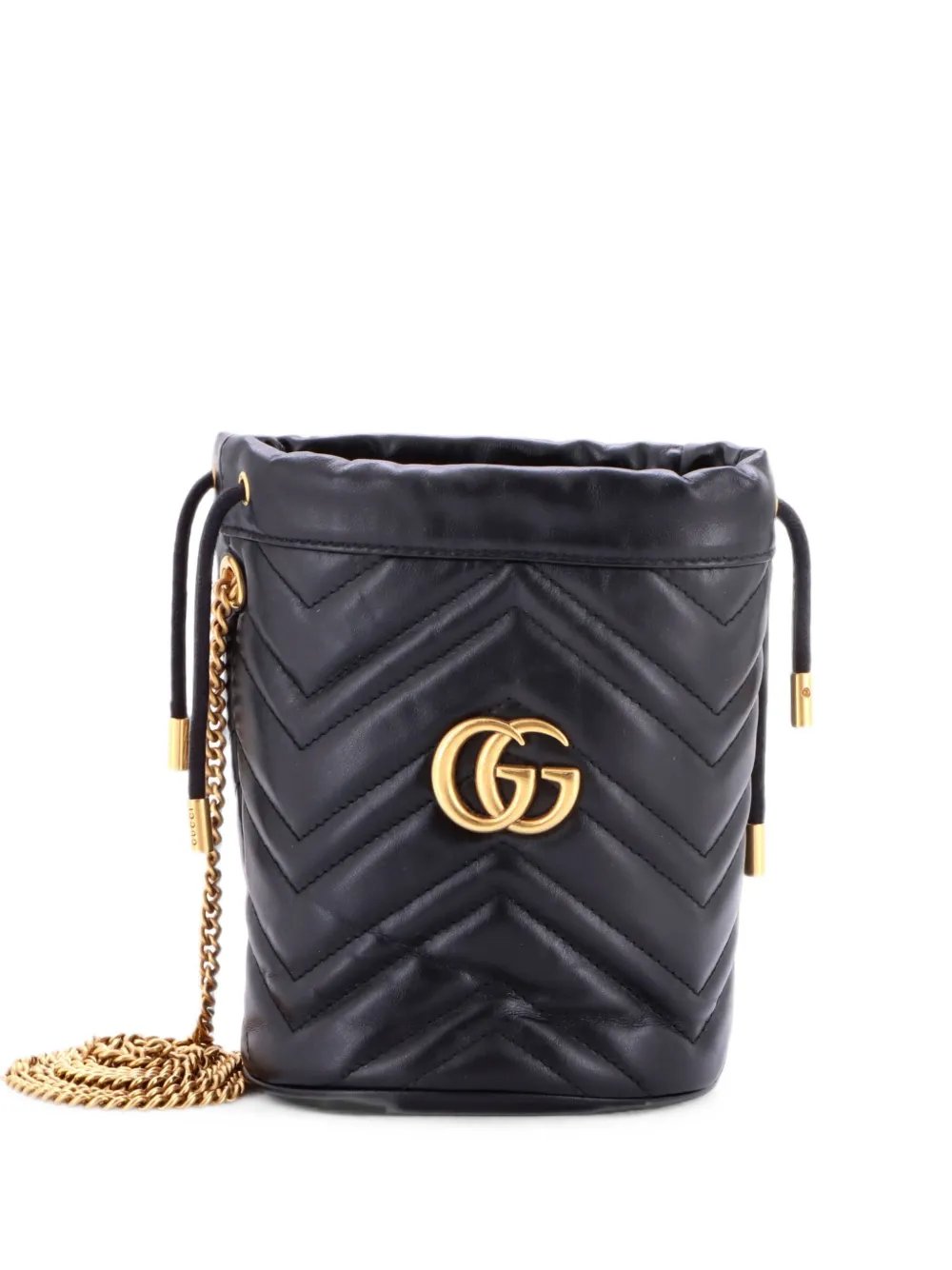 GG Marmont Matelasse Leather Mini bucket bag
