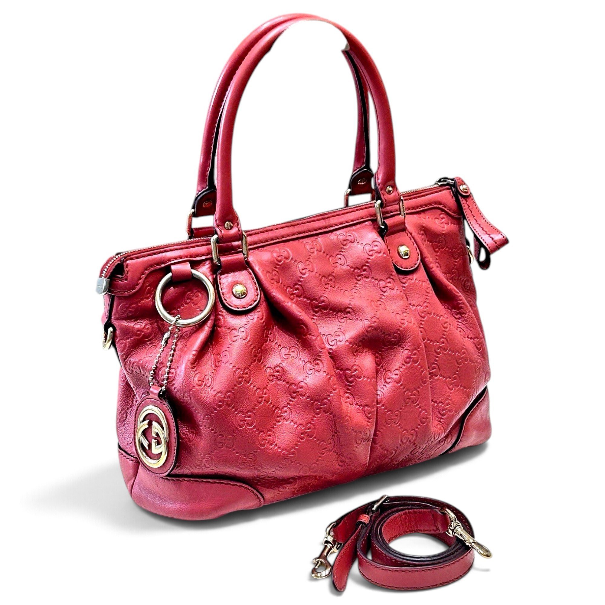 Sukey leather satchel