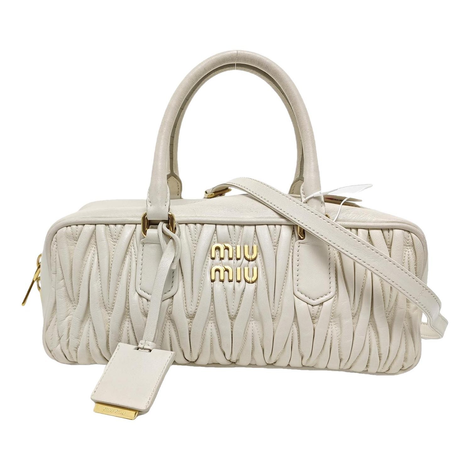 Miu Miu Arcadie leather crossbody bag