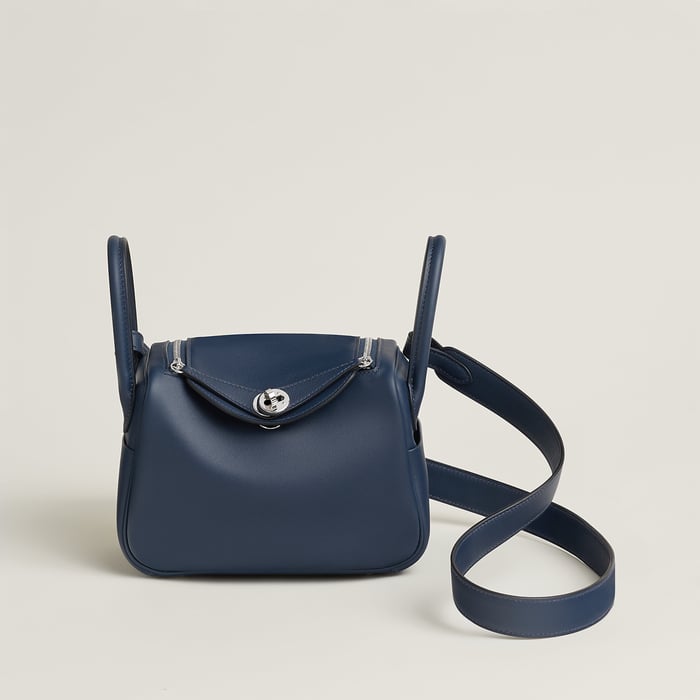 Navy Lindy II Mini Bag