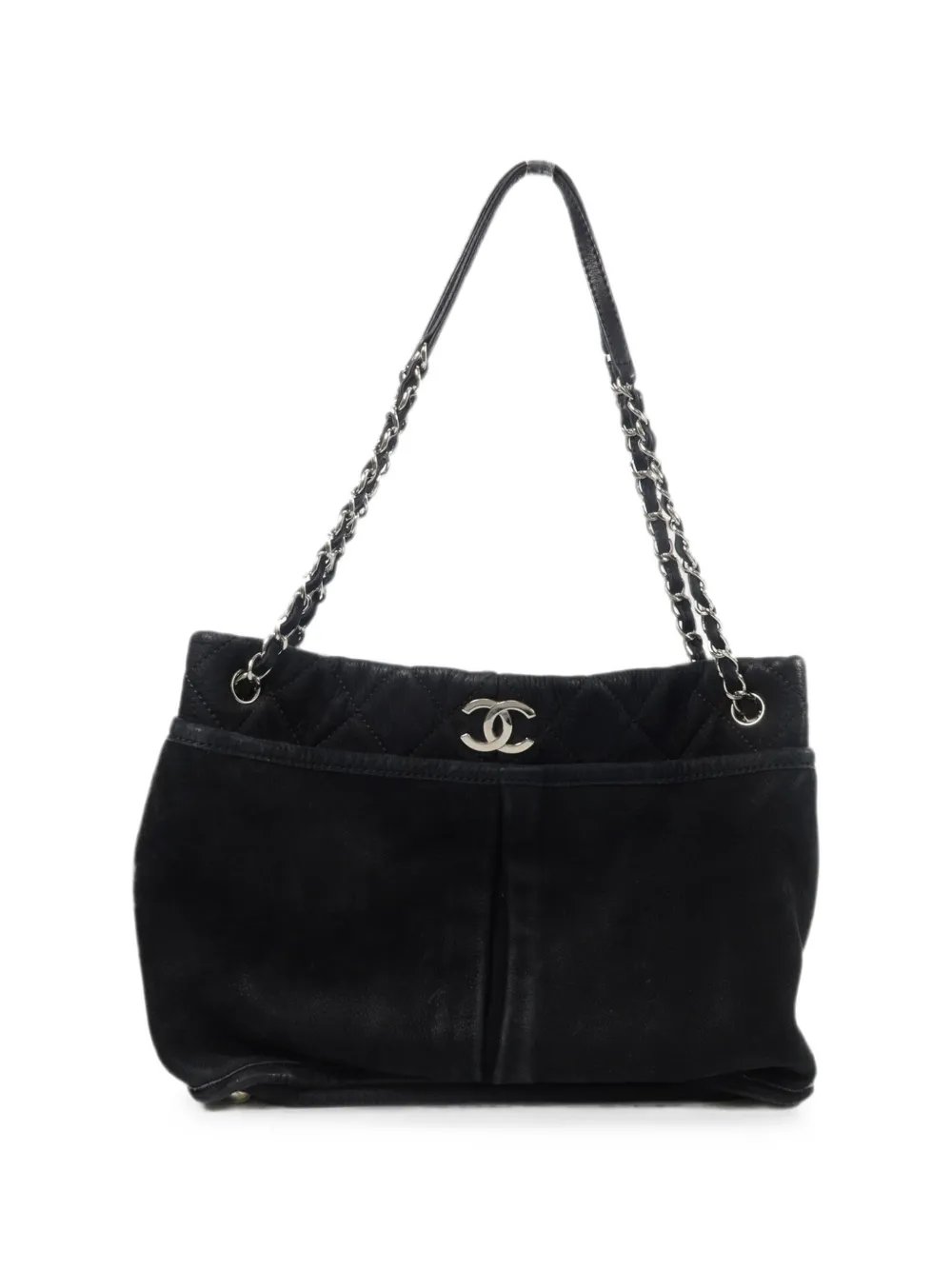 CC chain-strap tote bag