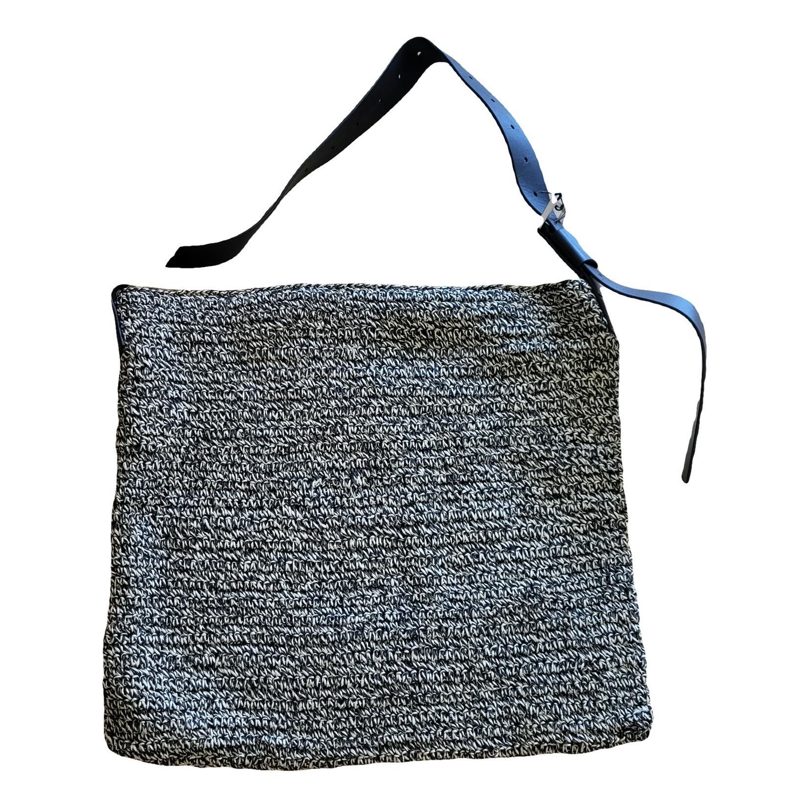 Leather tote