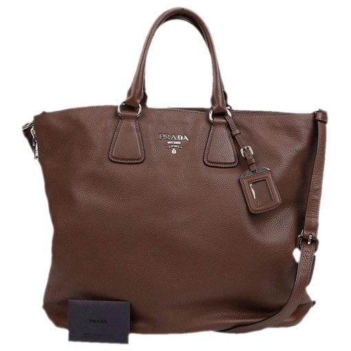 Leather handbag