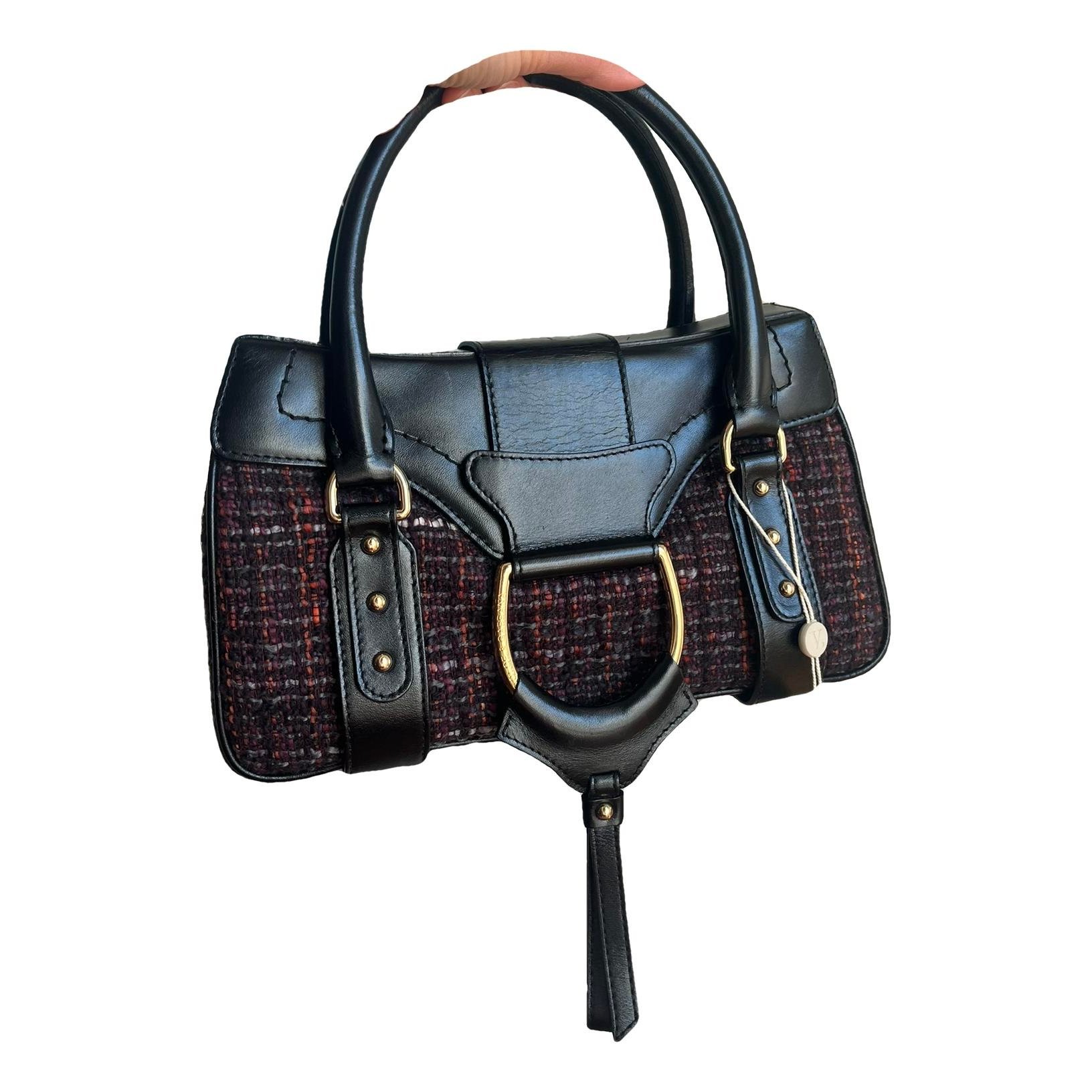 Leather handbag