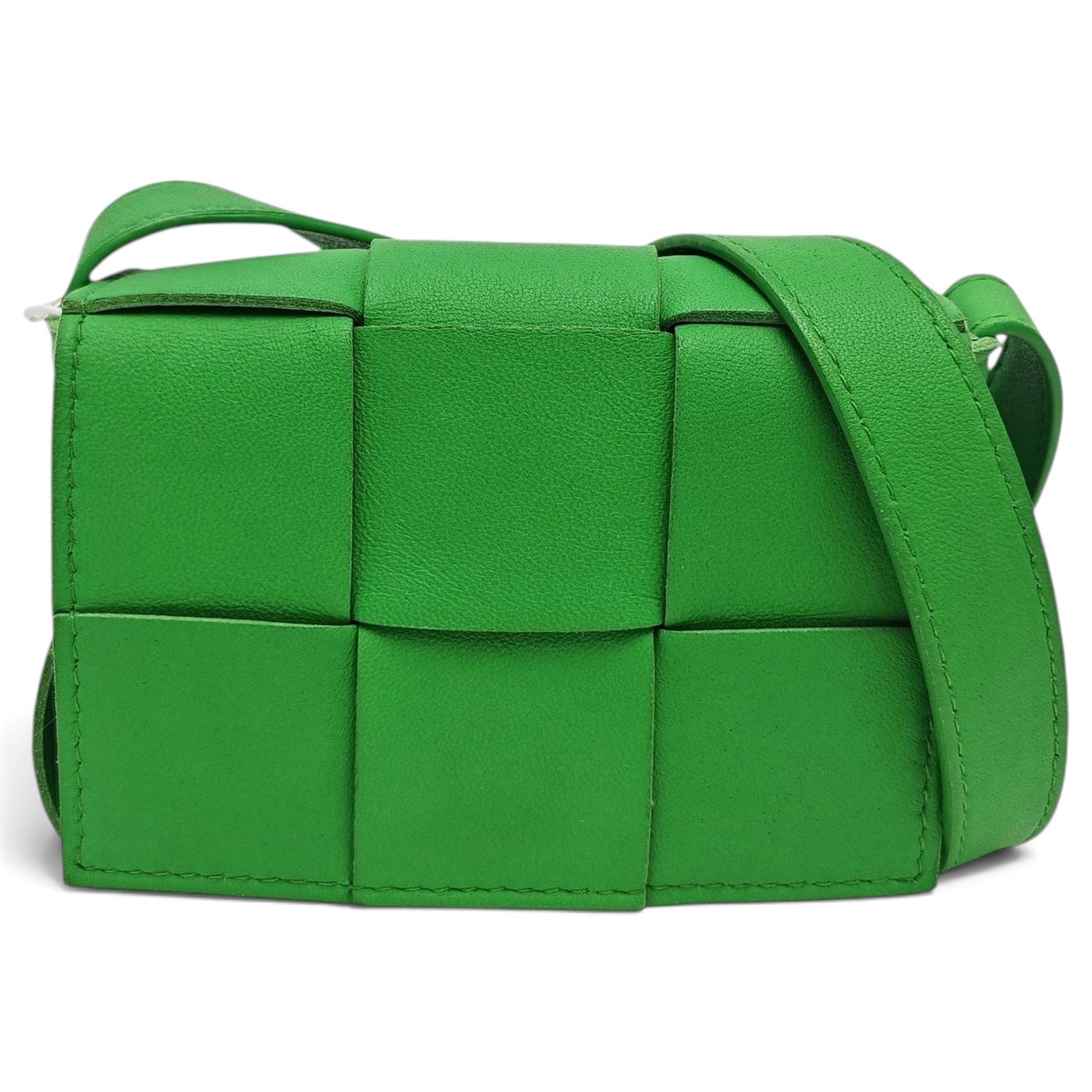 Brick Cassette leather handbag