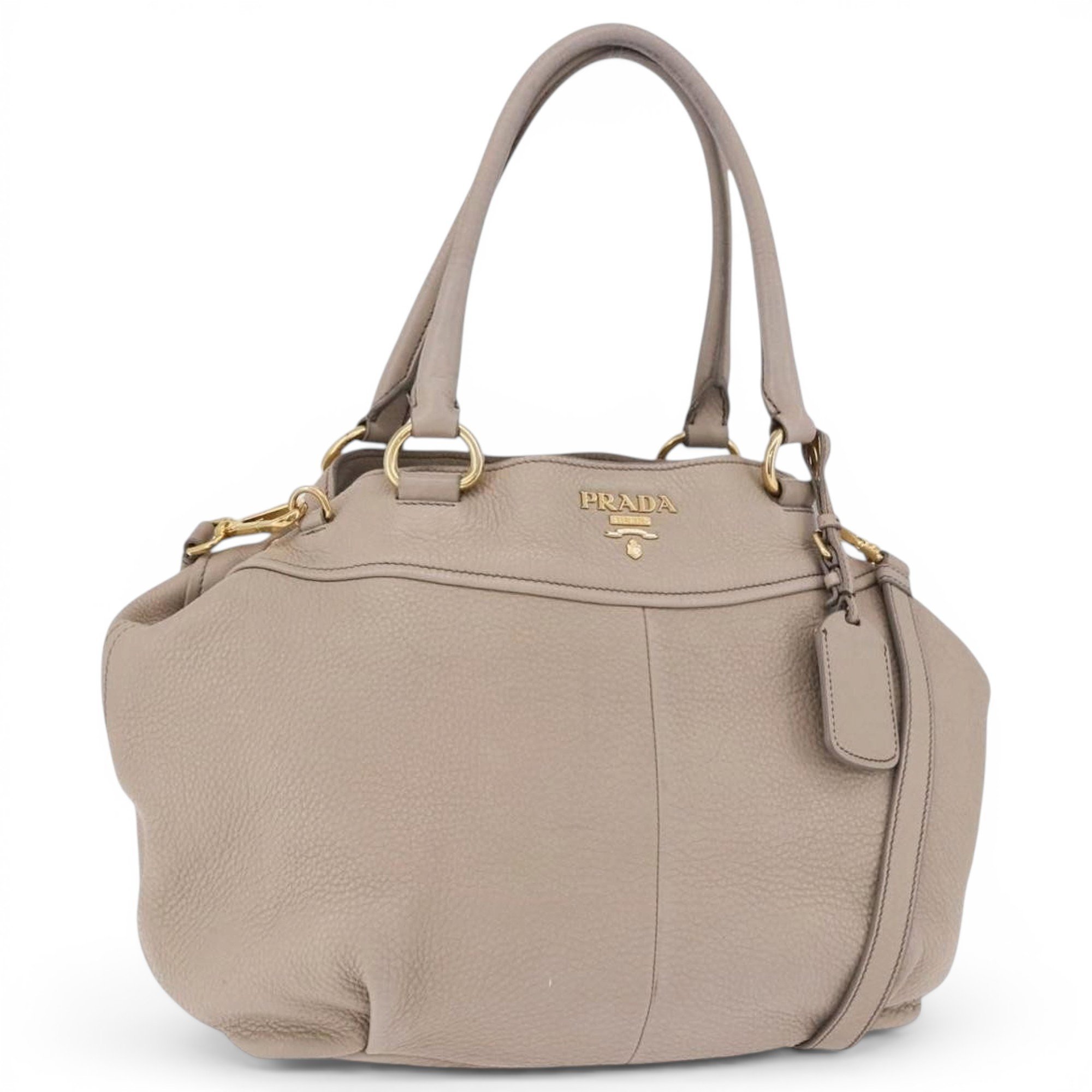 Leather tote