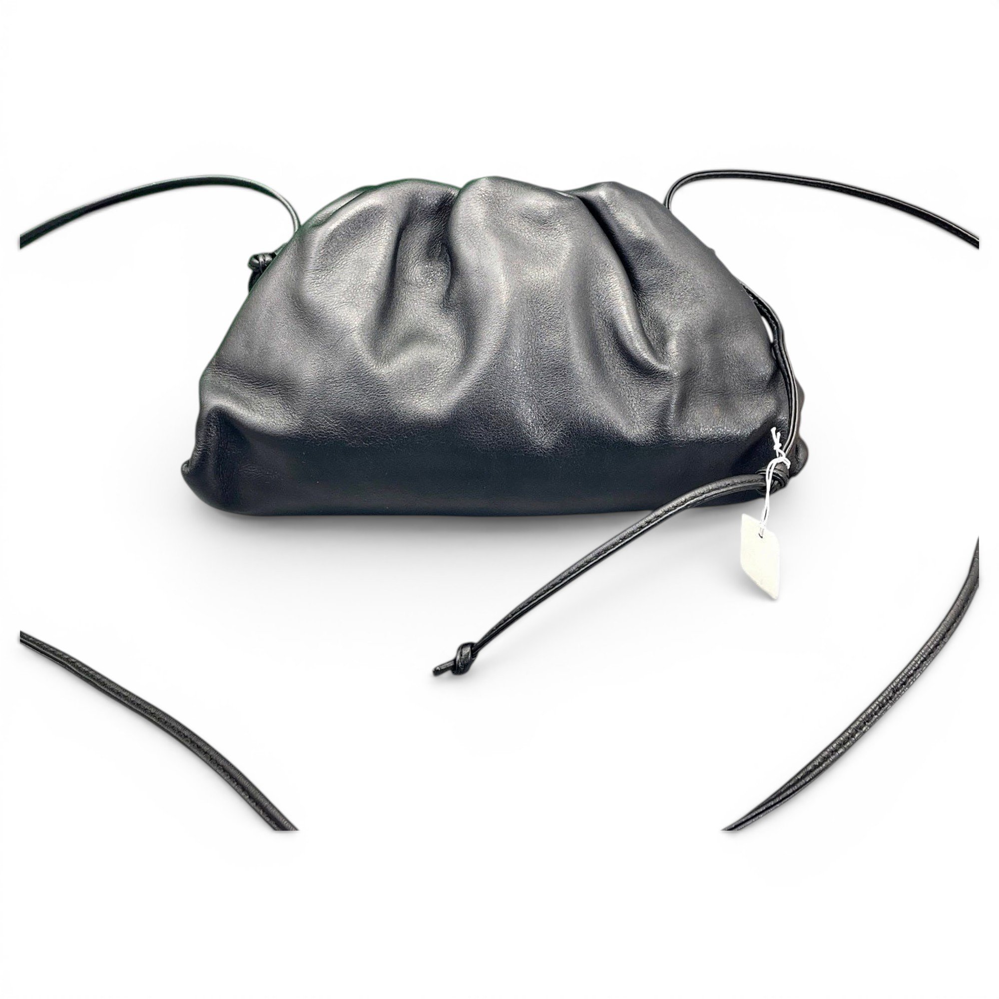Pouch leather mini bag