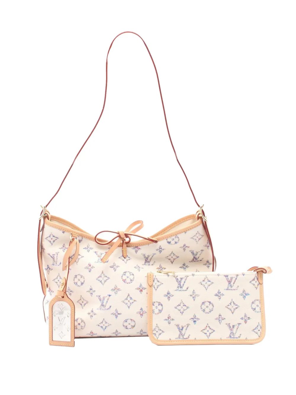 2022 Monogram Jacquard Caryall NM PM shoulder bag