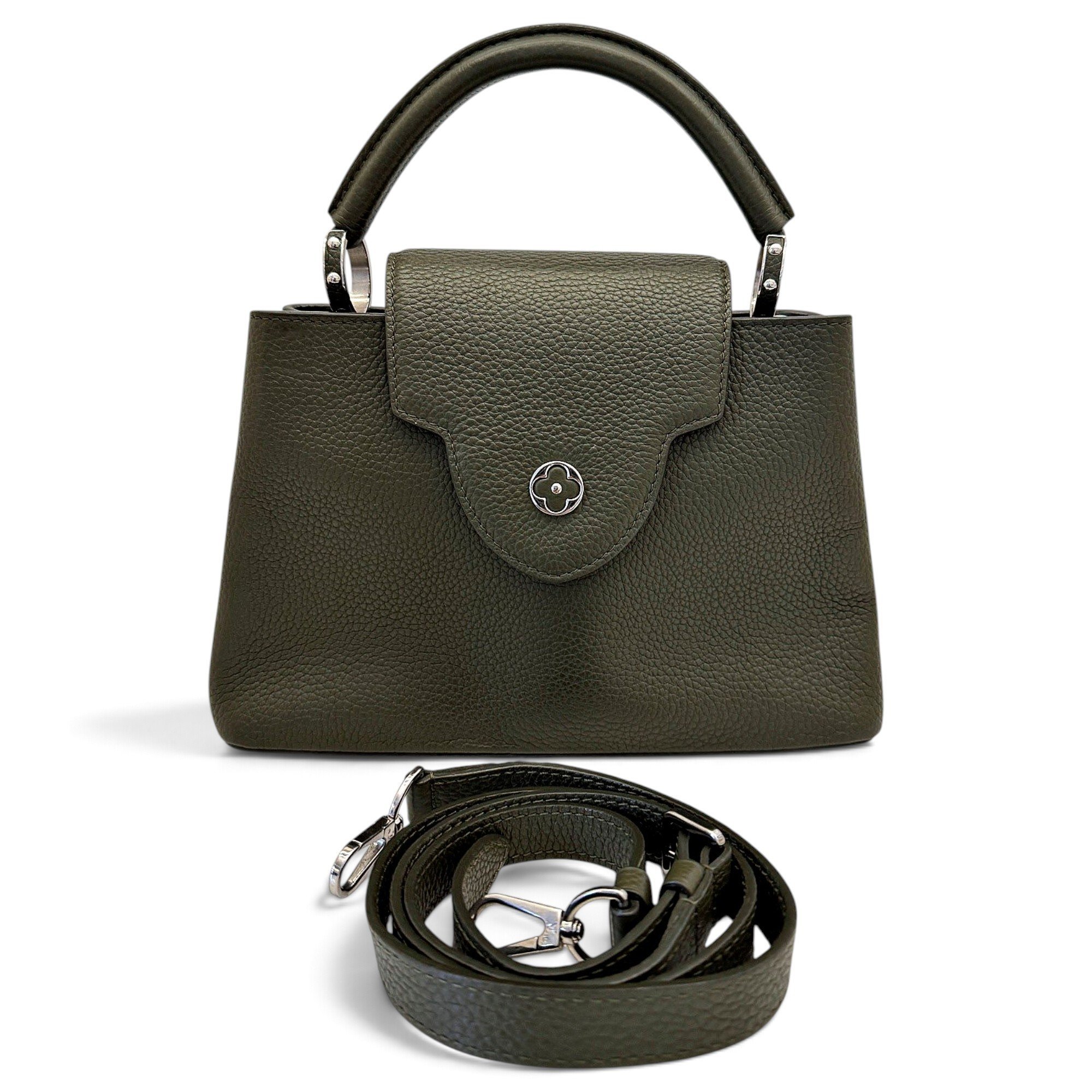 Capucines leather handbag