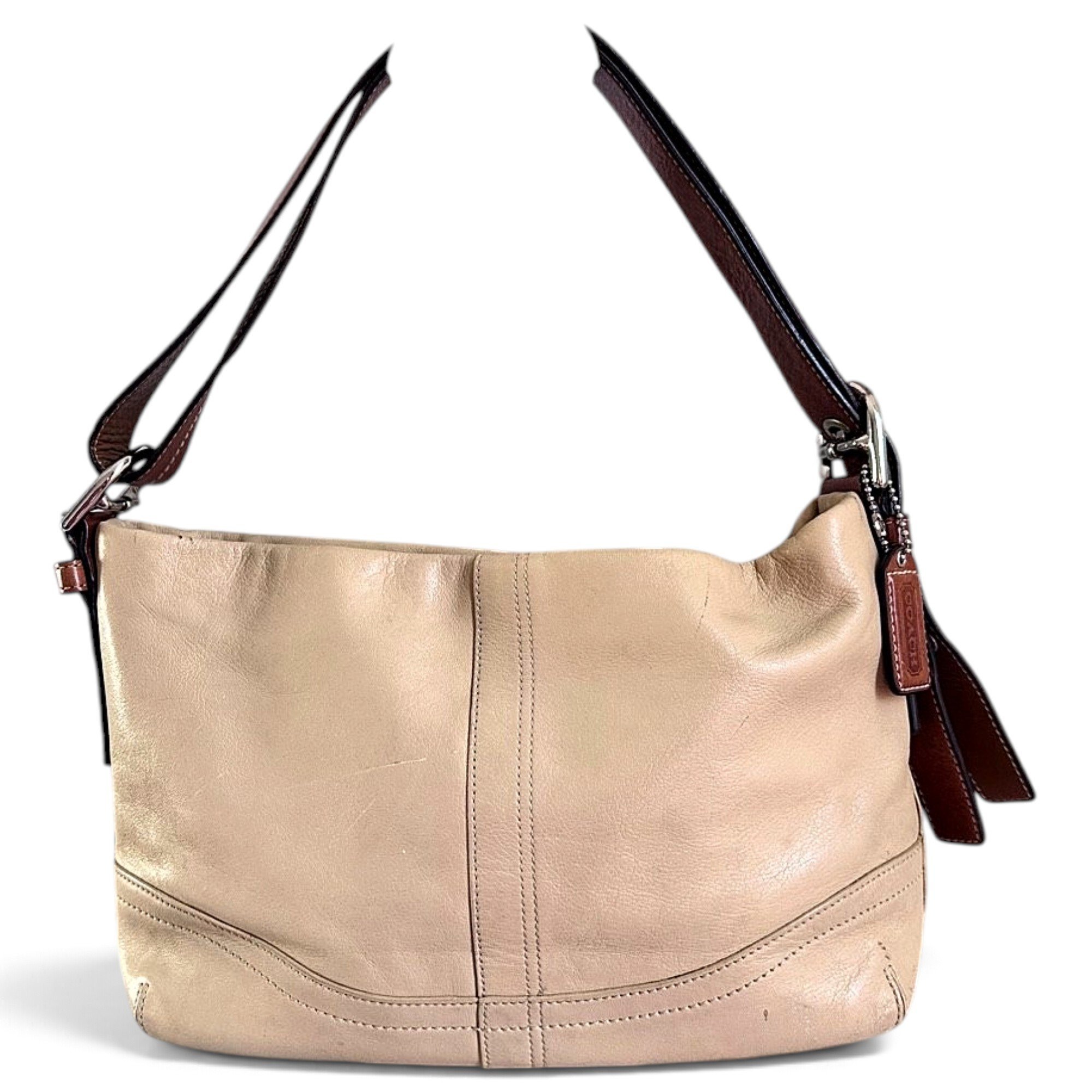 Signature Sufflette leather handbag