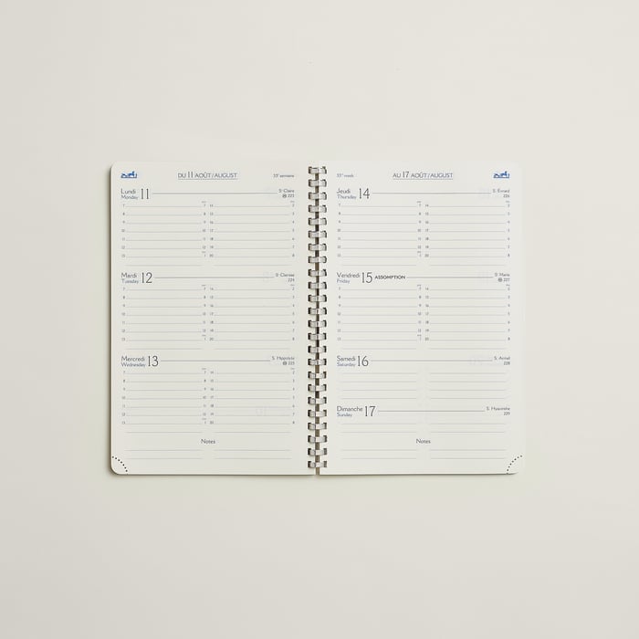 Neutre Globe-trotter 2025 Annual Agenda Refill