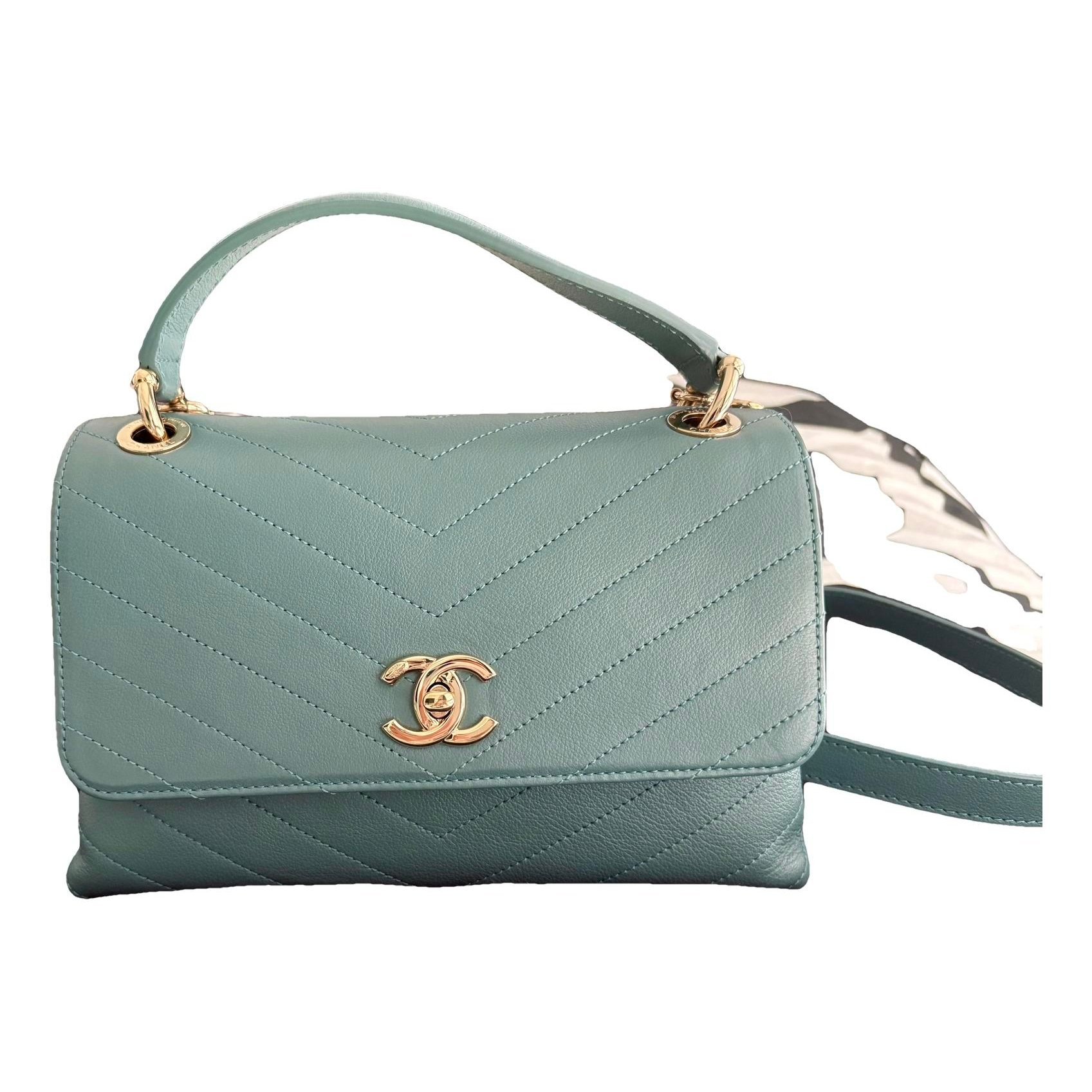 Coco Handle leather handbag
