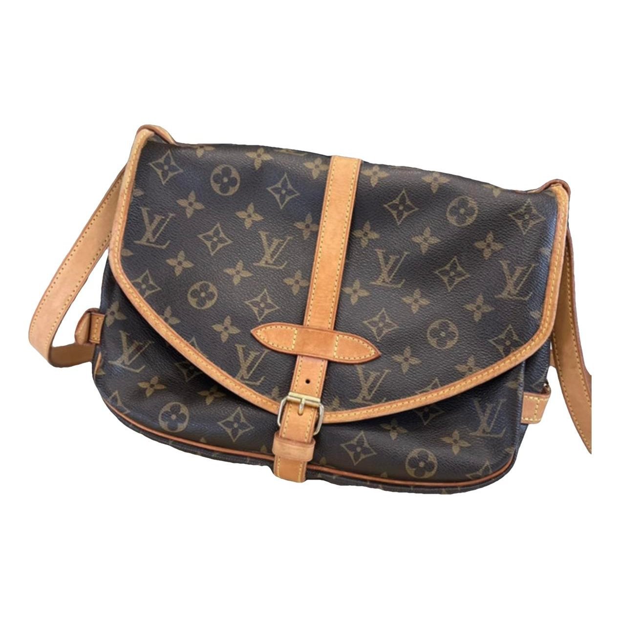Saumur leather crossbody bag