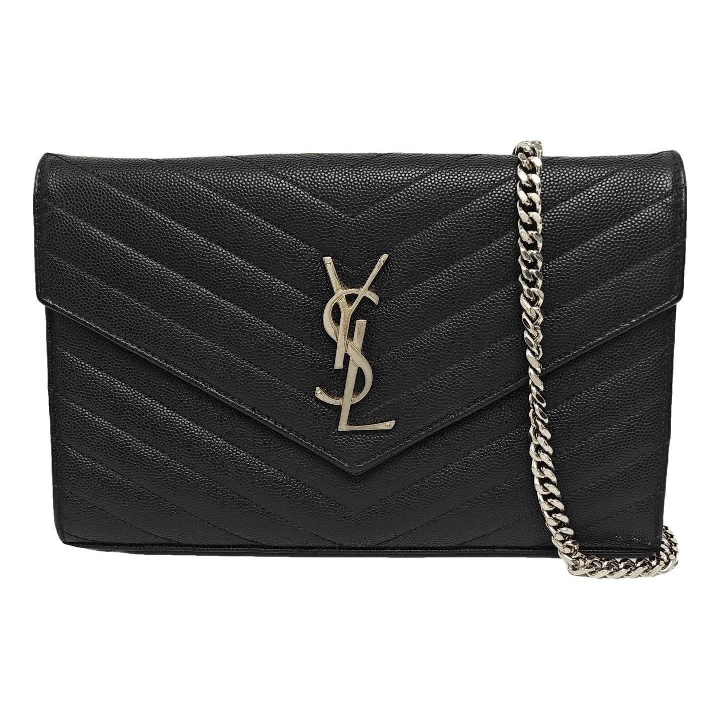 Baby monogramme leather handbag