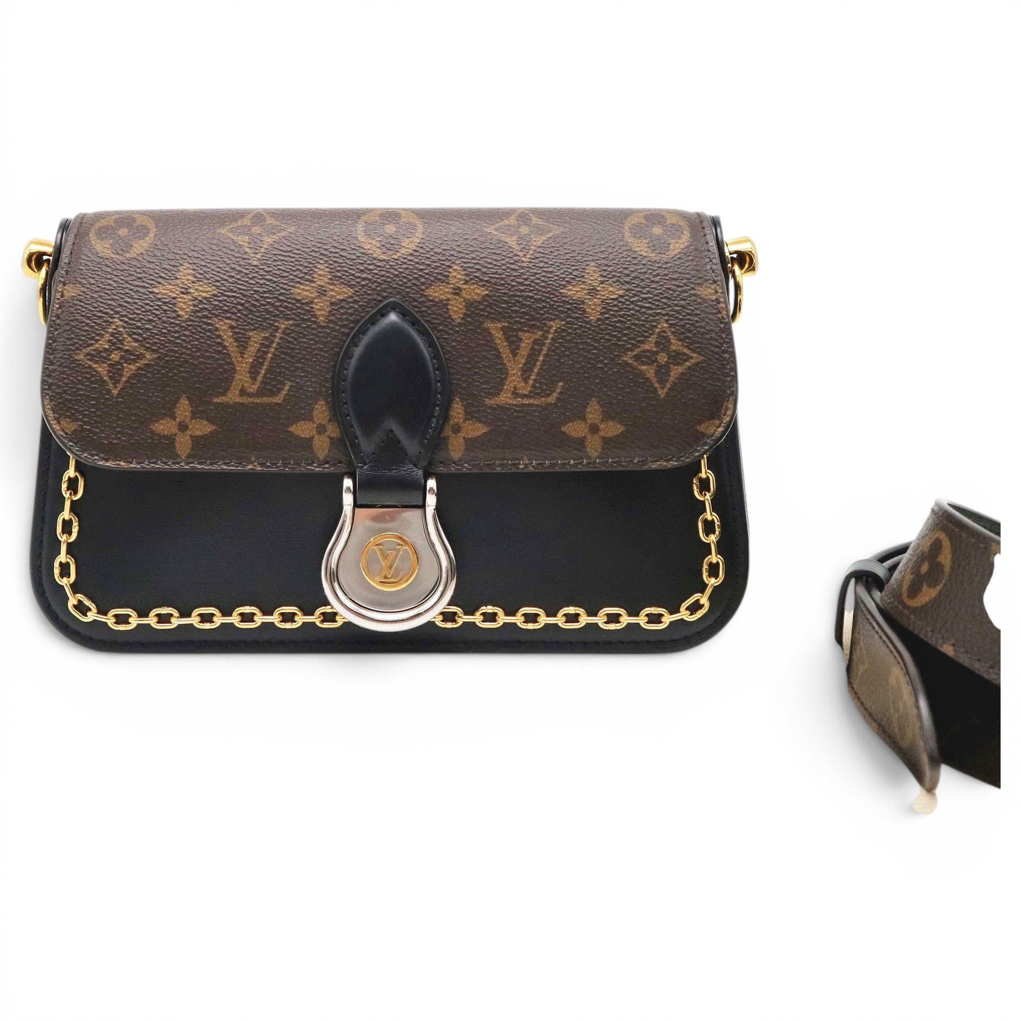 Leather crossbody bag