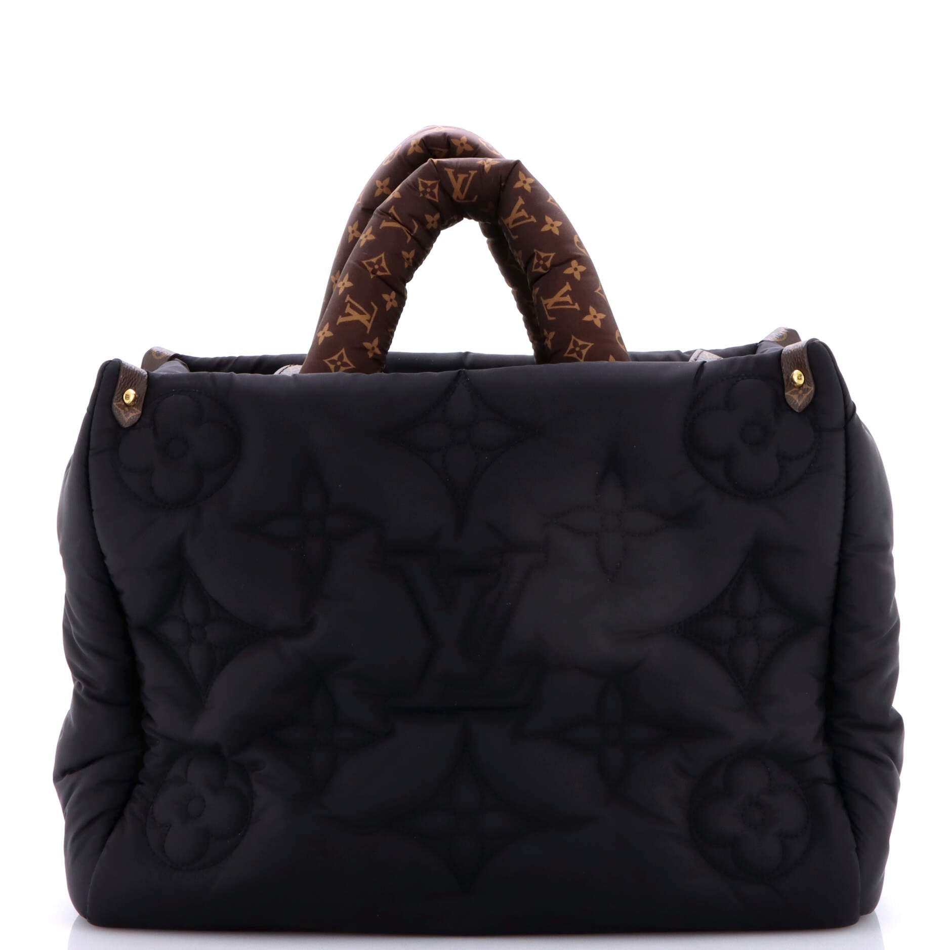 Pillow OnTheGo Tote Monogram Quilted Econyl Nylon MM