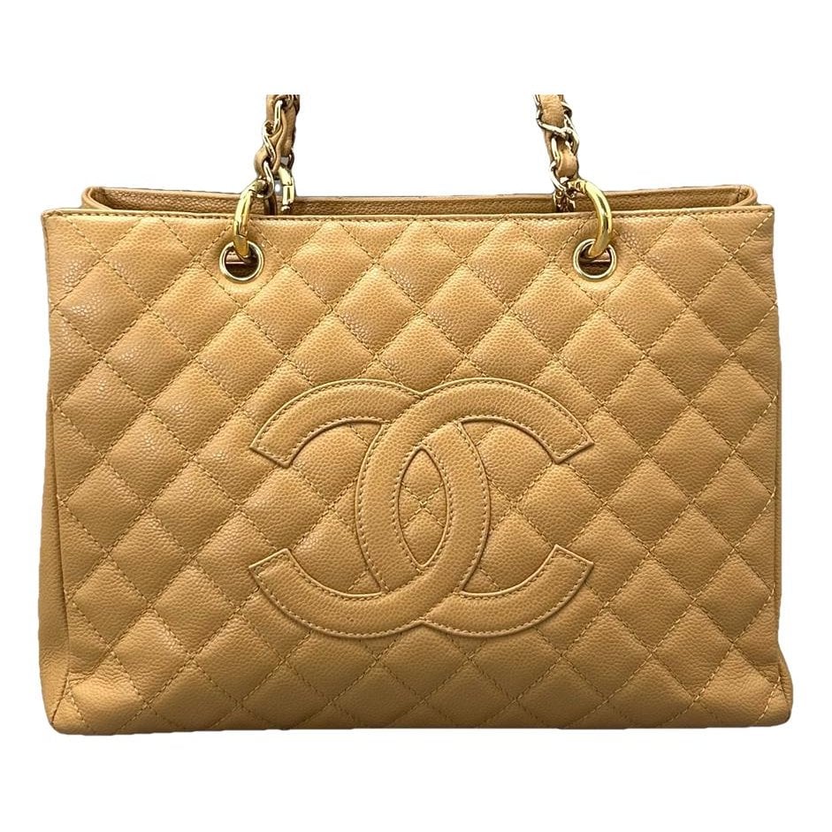 Grand shopping leather tote