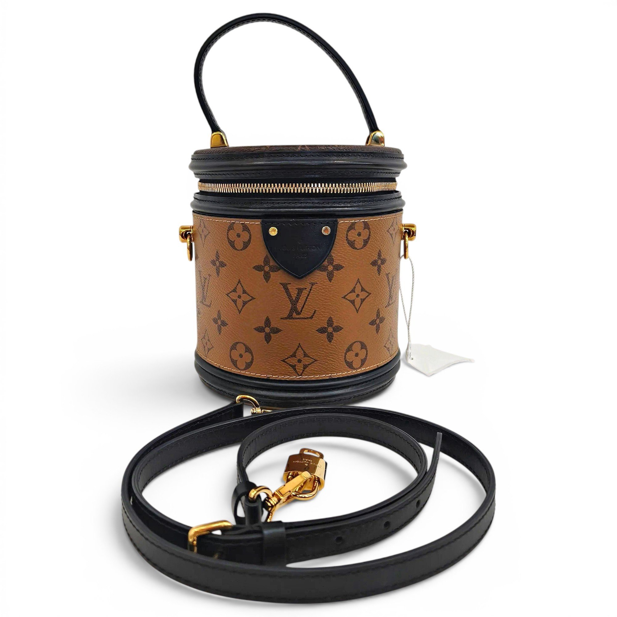 Pochette Trunk leather tote