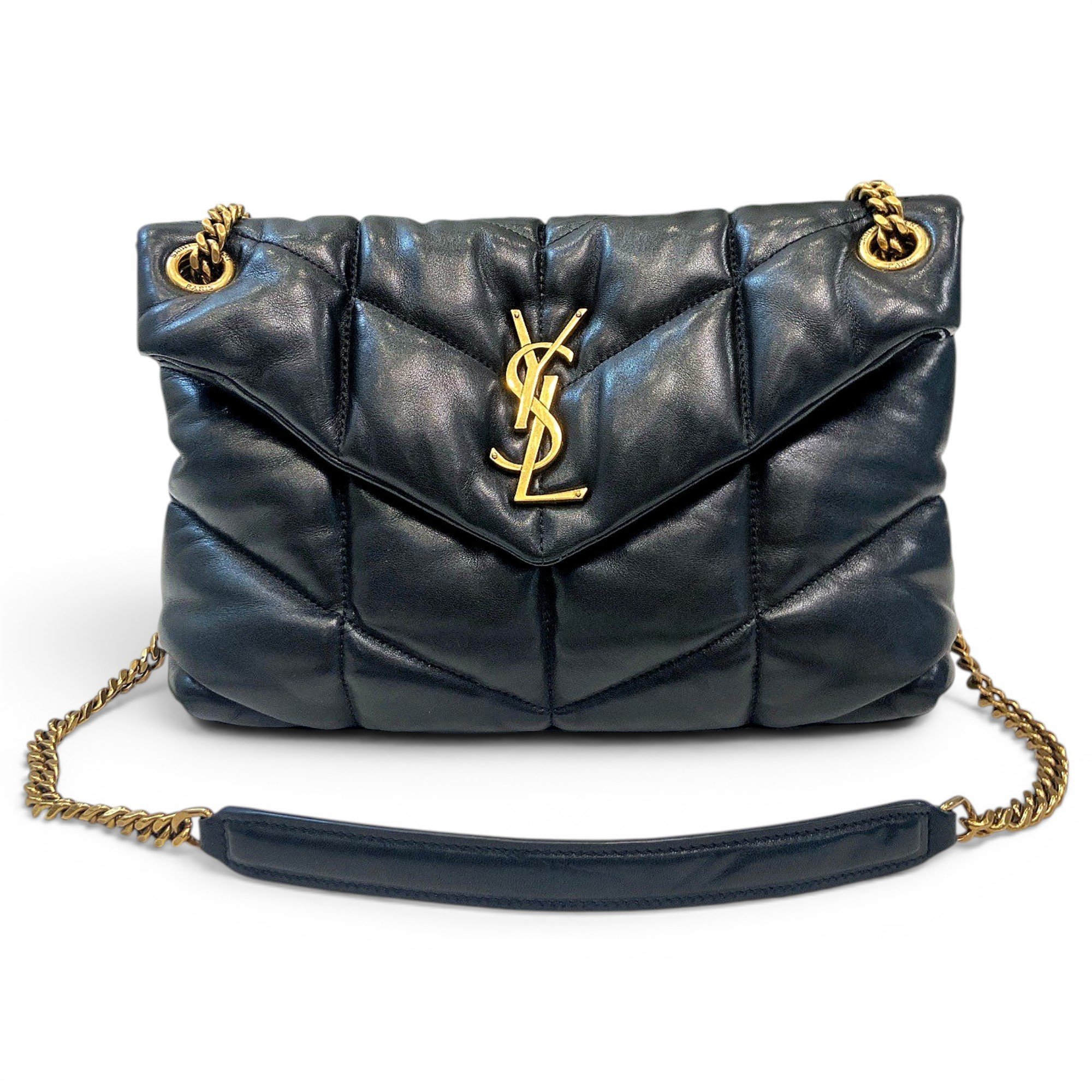 Loulou Puffer leather handbag