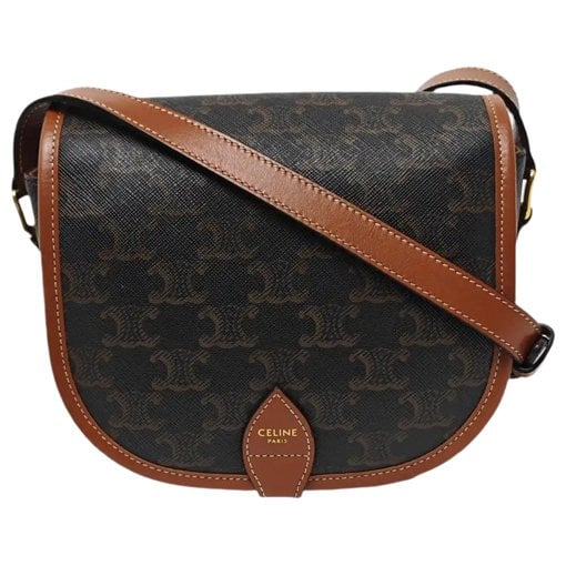 Folco leather crossbody bag