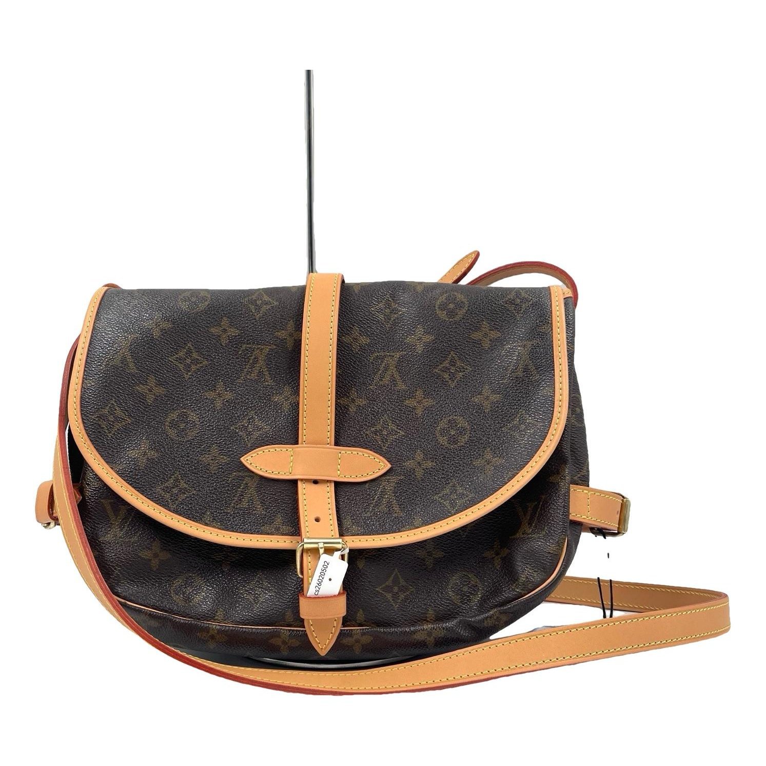 Saumur leather crossbody bag