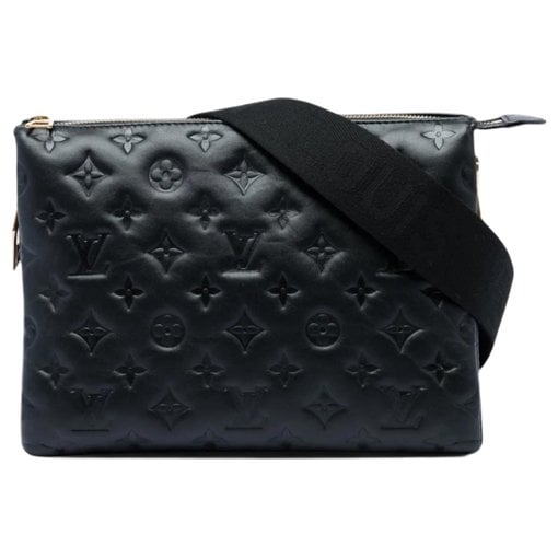Coussin leather satchel