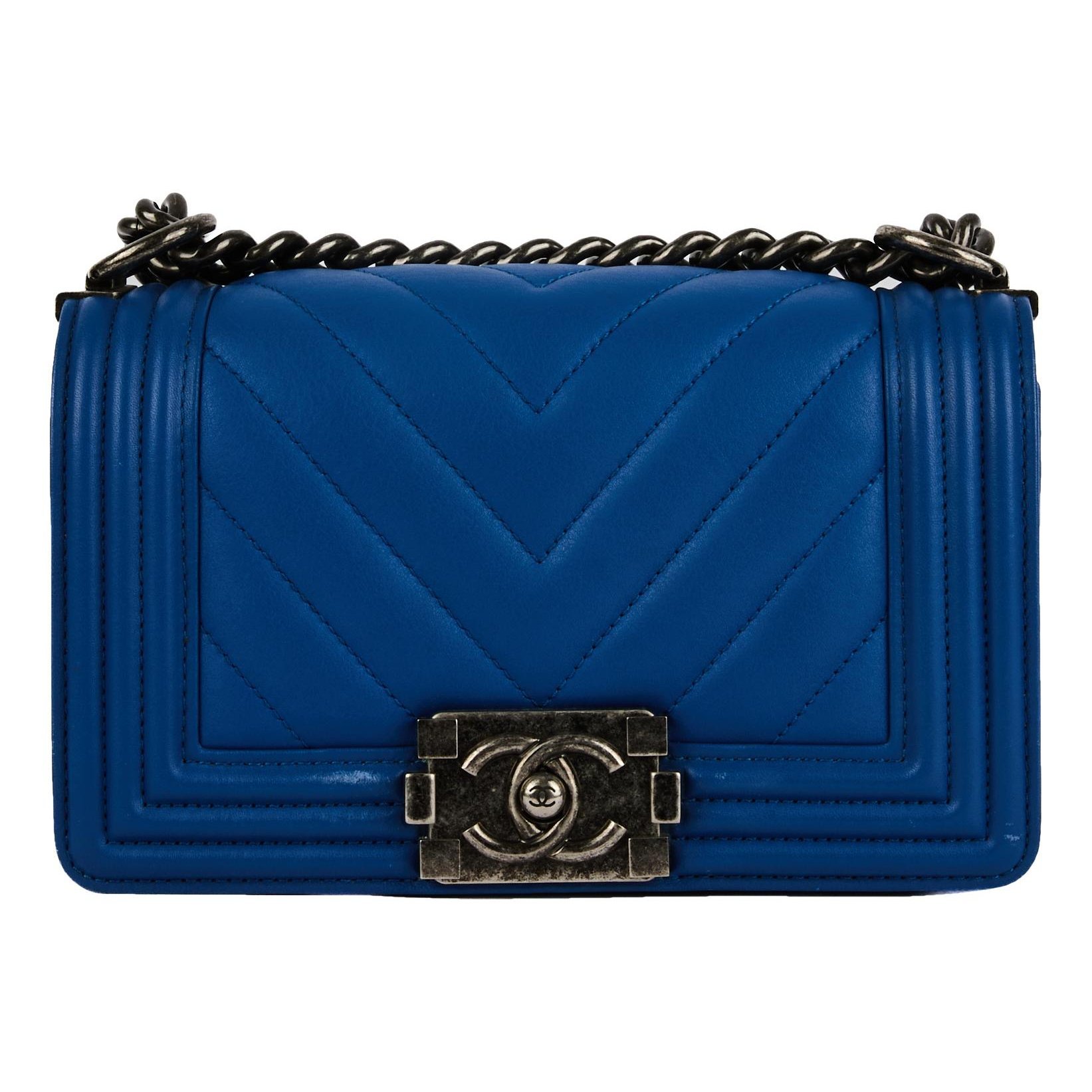 Boy leather crossbody bag
